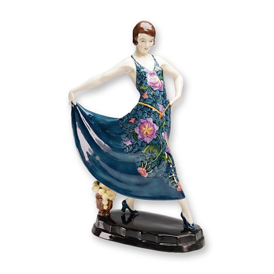 Goldscheider by Stefan Dakon Porcelain Art Deco Figurine