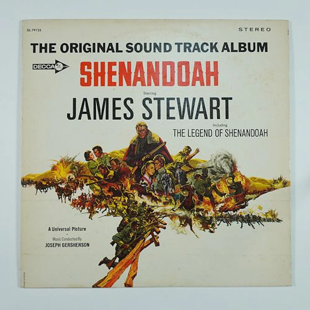 Shenandoah Original Soundtrack LP, Decca Records