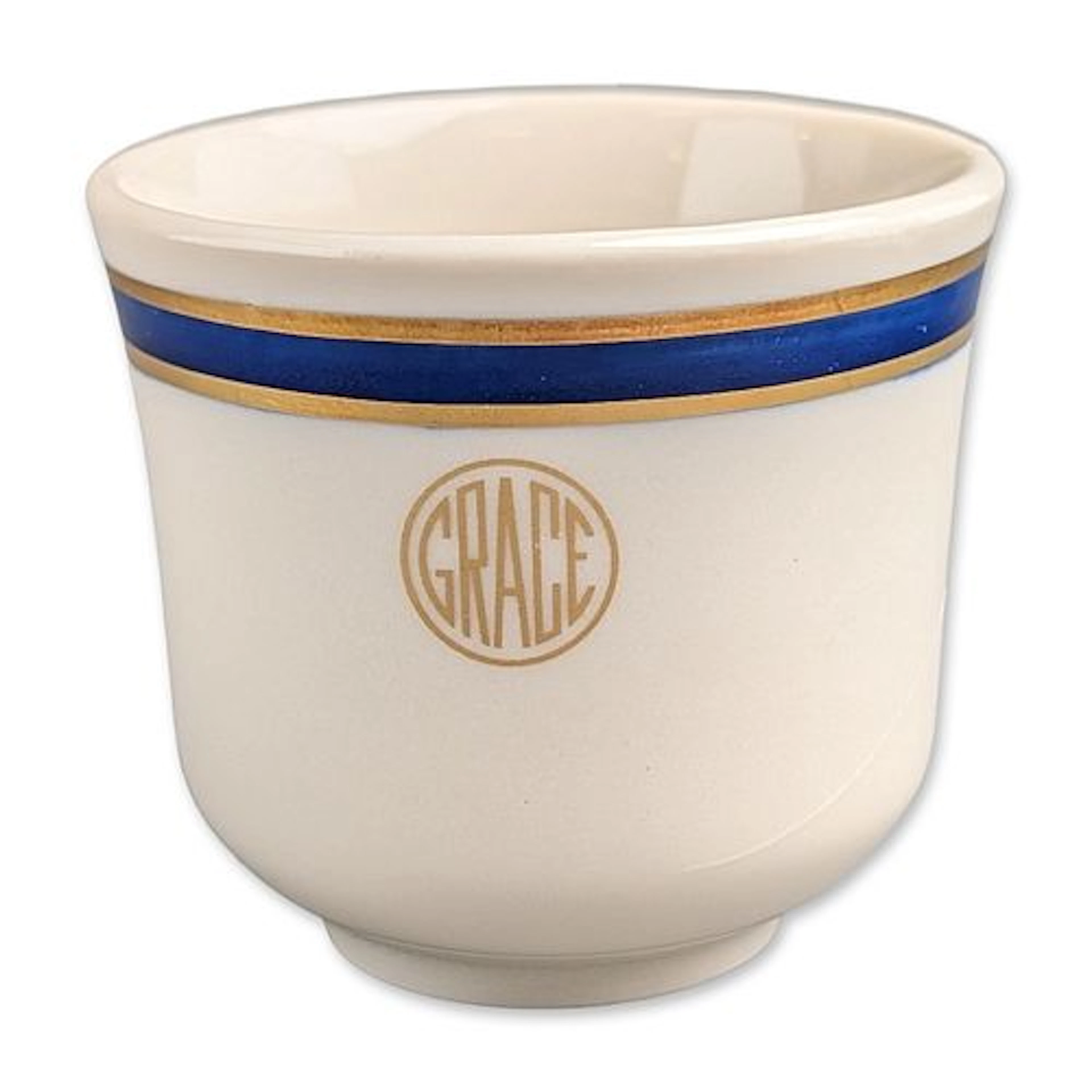 Grace Line Steamship China Vitreous Demitasse Cup