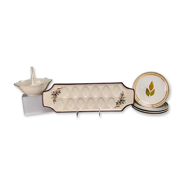 6pc Lenox Fine China Holiday Themed Serving Group