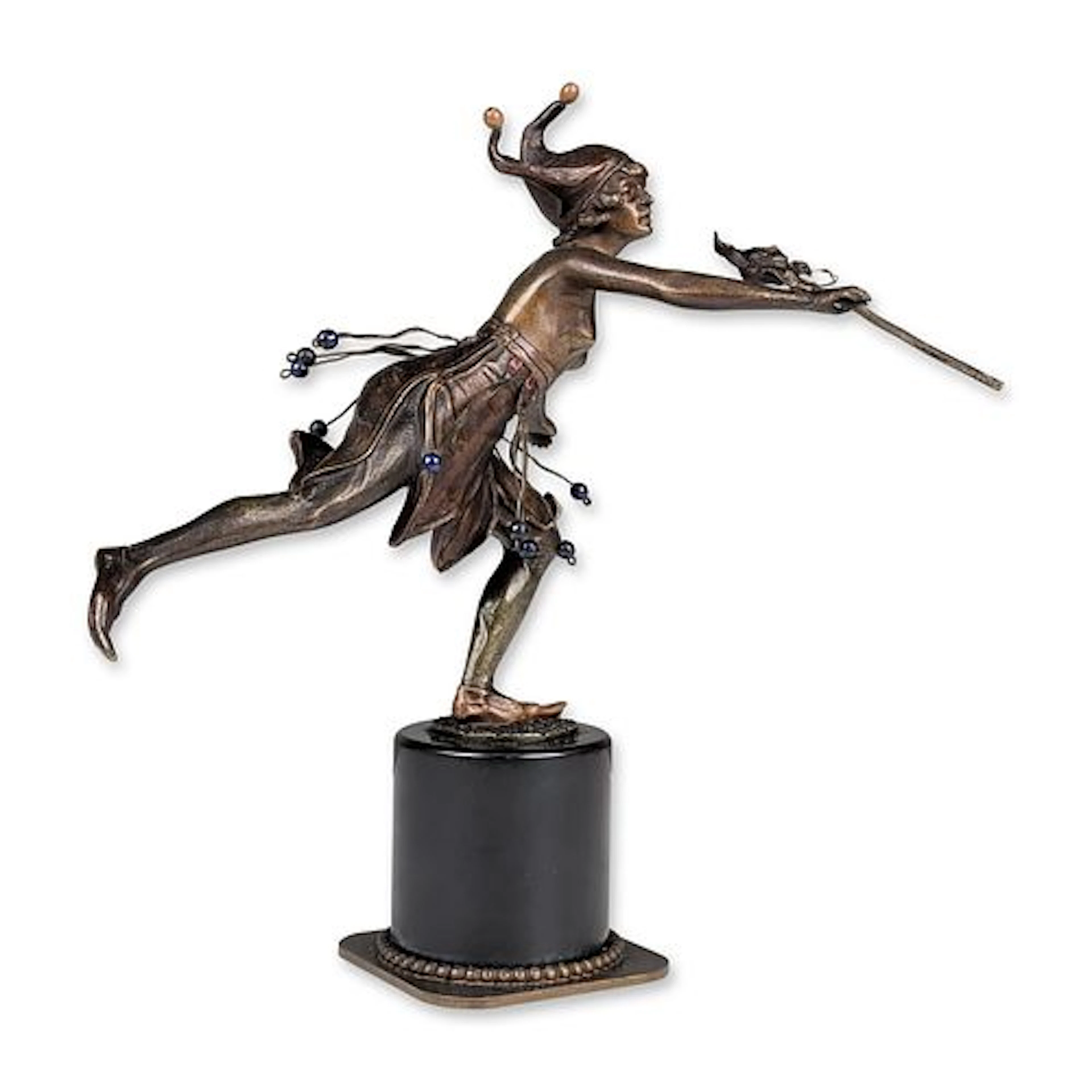 Alfonso Titze (Austrian, 19th-20th century) Cold Painted Bronze Figure