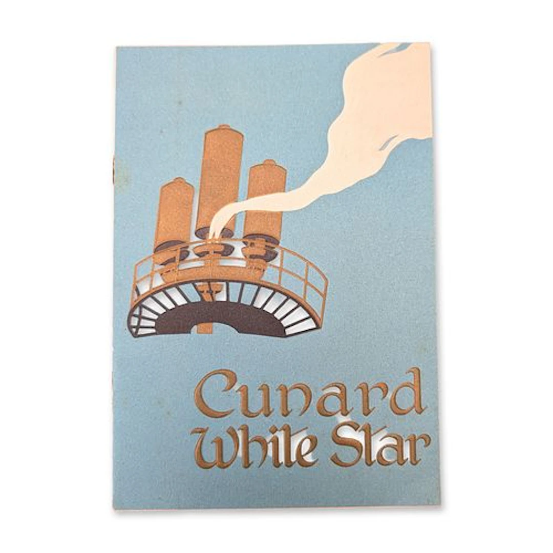 Cunard White Star 1935 RMS Majestic Passenger List