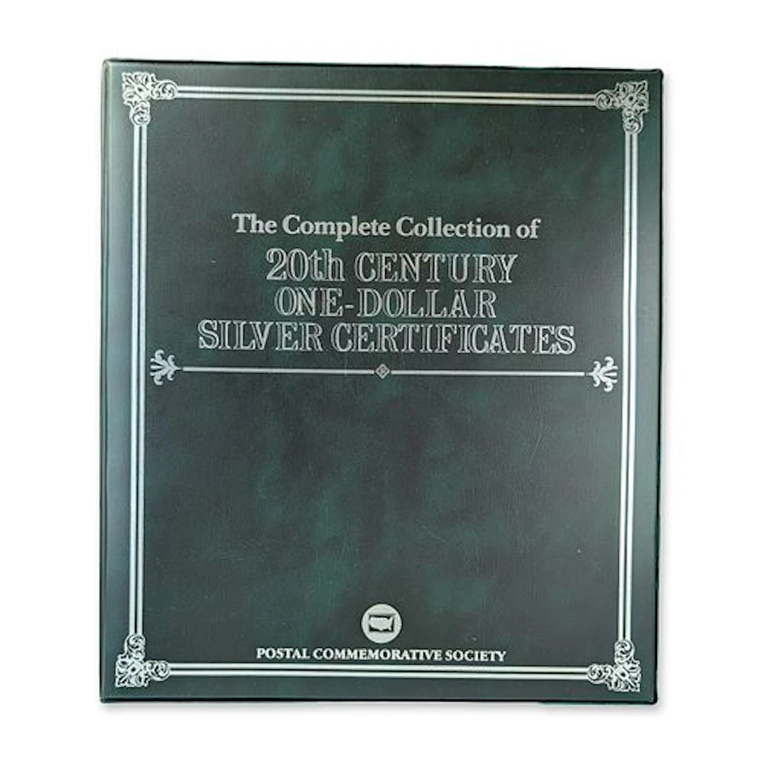 Postal Commemorative Society 20th Century US One-Dollar Silver Certificates