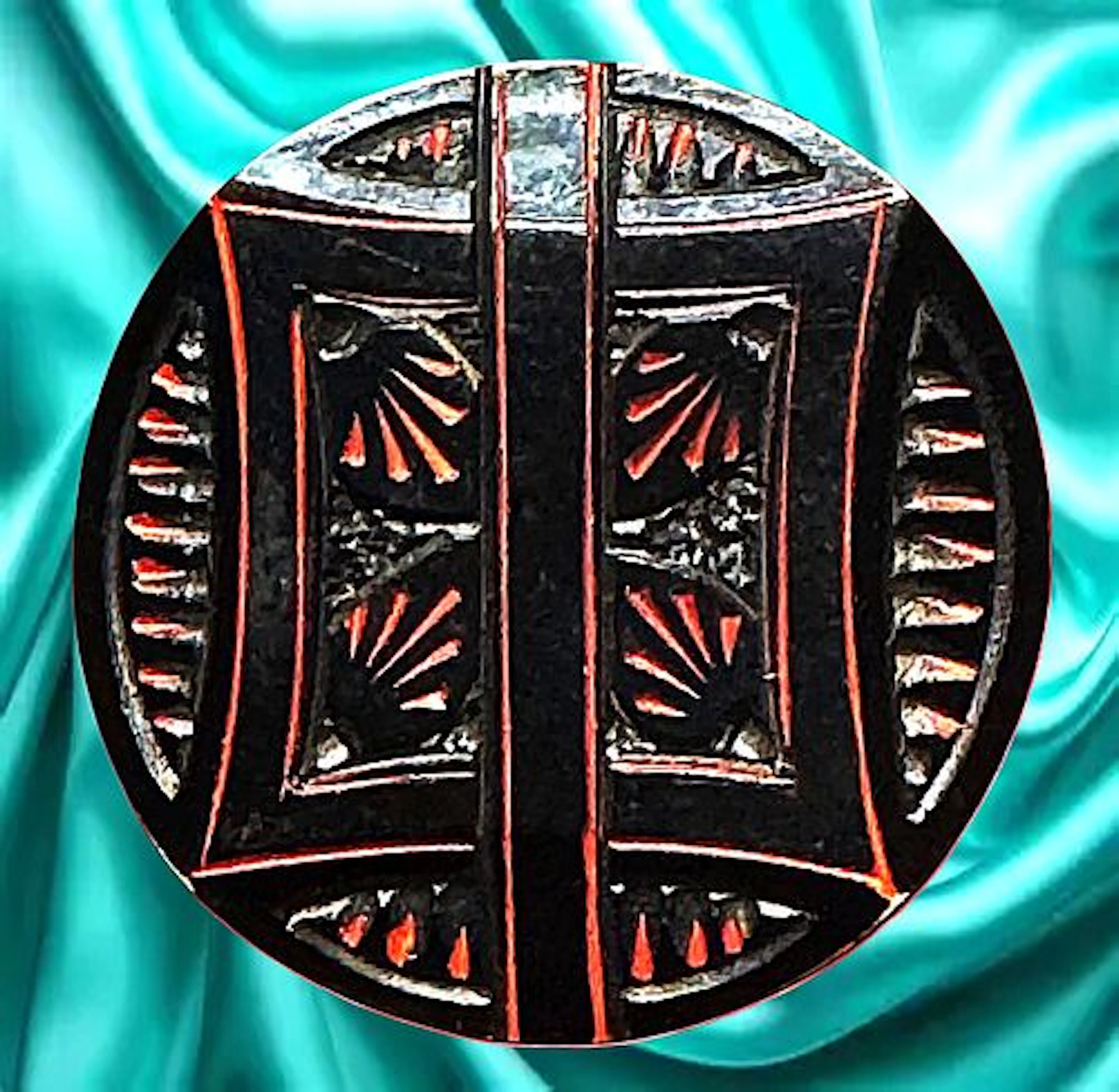 A DIVISION ONE FRENCH DESIGNER CASEIN BUTTON