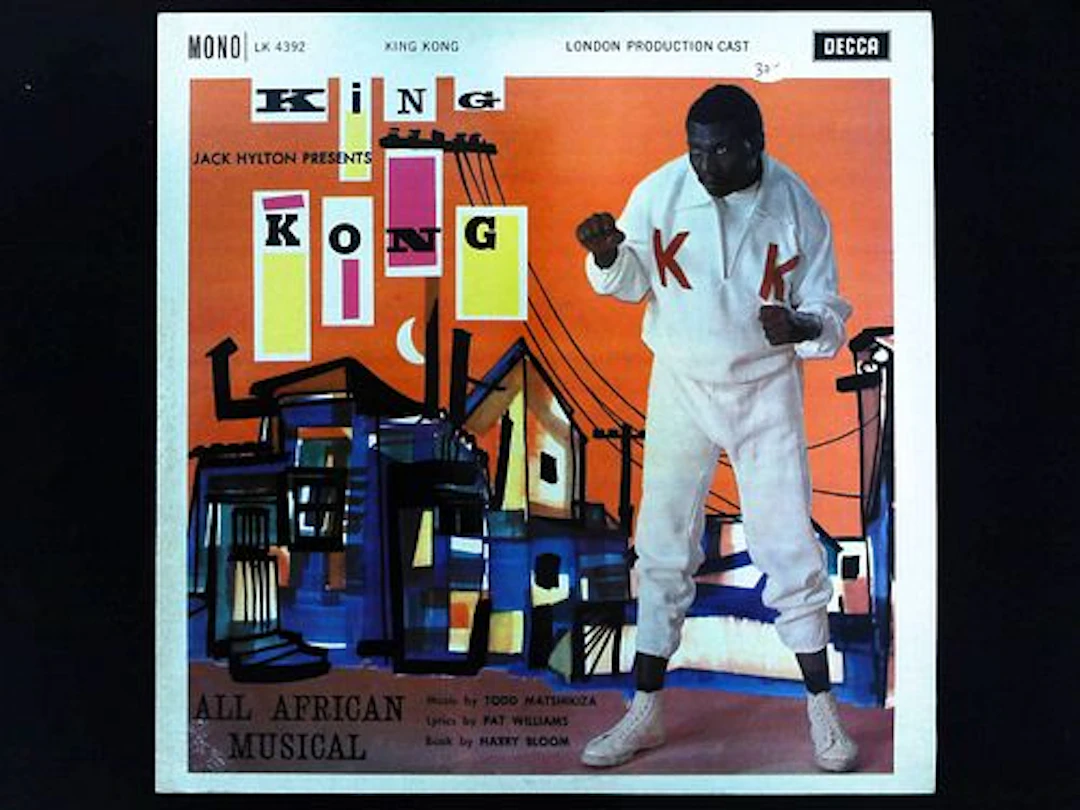 King Kong An All African Musical Original London Cast Vinyl LP Decca LK 4392