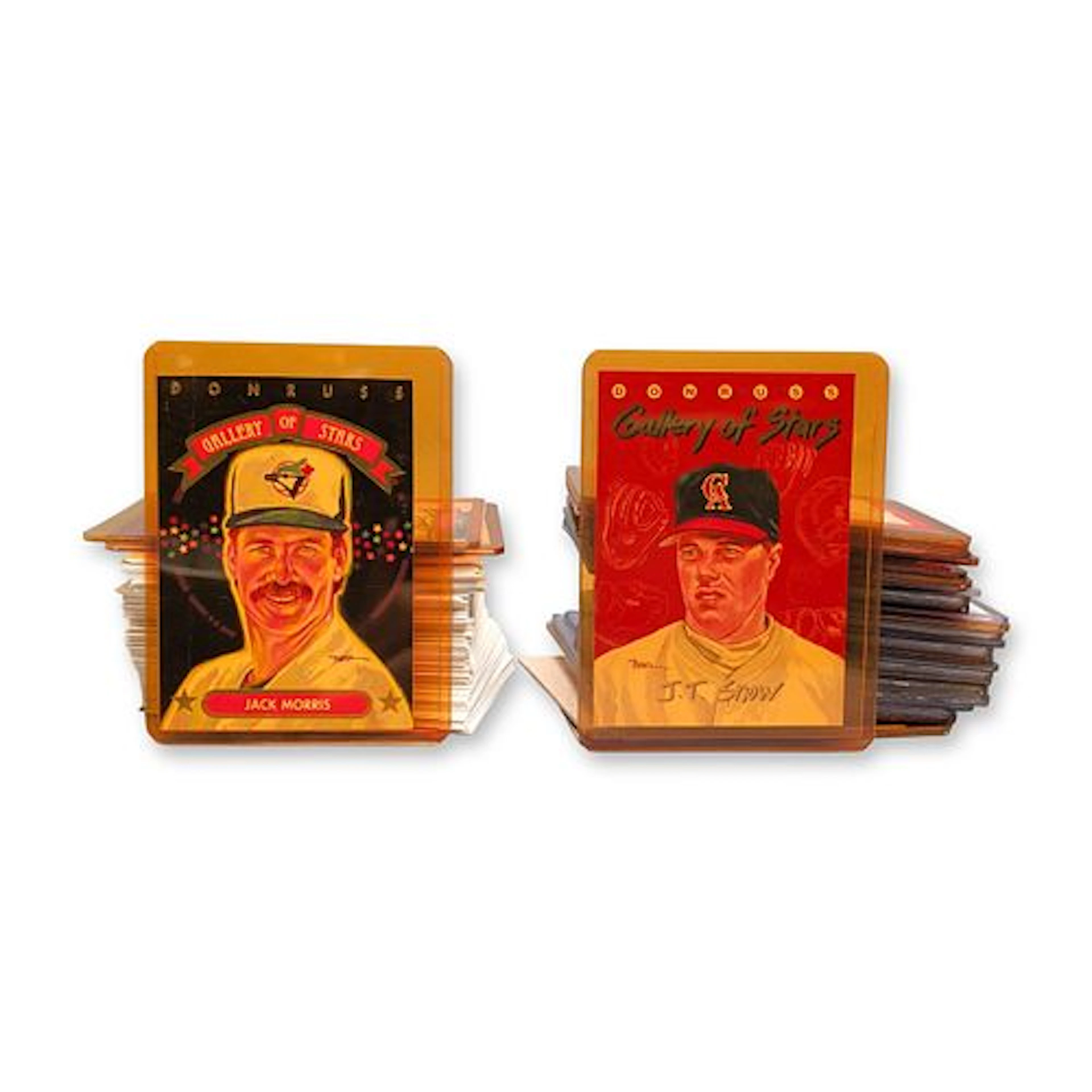 Over 50pc Topps Donruss and Upper Deck Baseball Cards from 1980s to Early 2000s