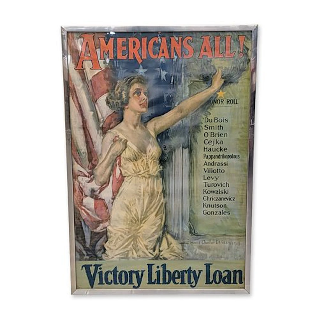 Howard Chandler Christy (American, 1872-1952) WWI Victory Liberty