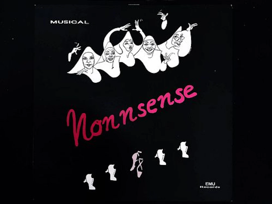 German Cast Recording of Nonnsense LP Record, EMU Records 1990