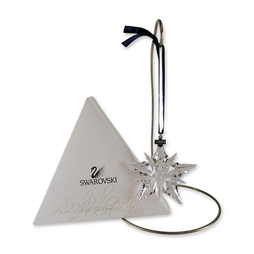 Swarovski Crystal 2001 Annual Edition Christmas Snowflake Figurine