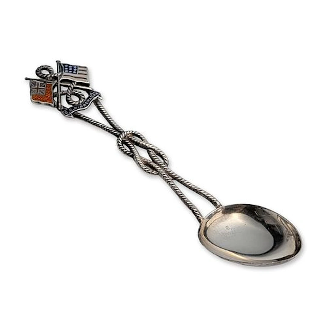 Atlantic Transport Line SS Minnewaska Sterling Silver Novelty Spoon