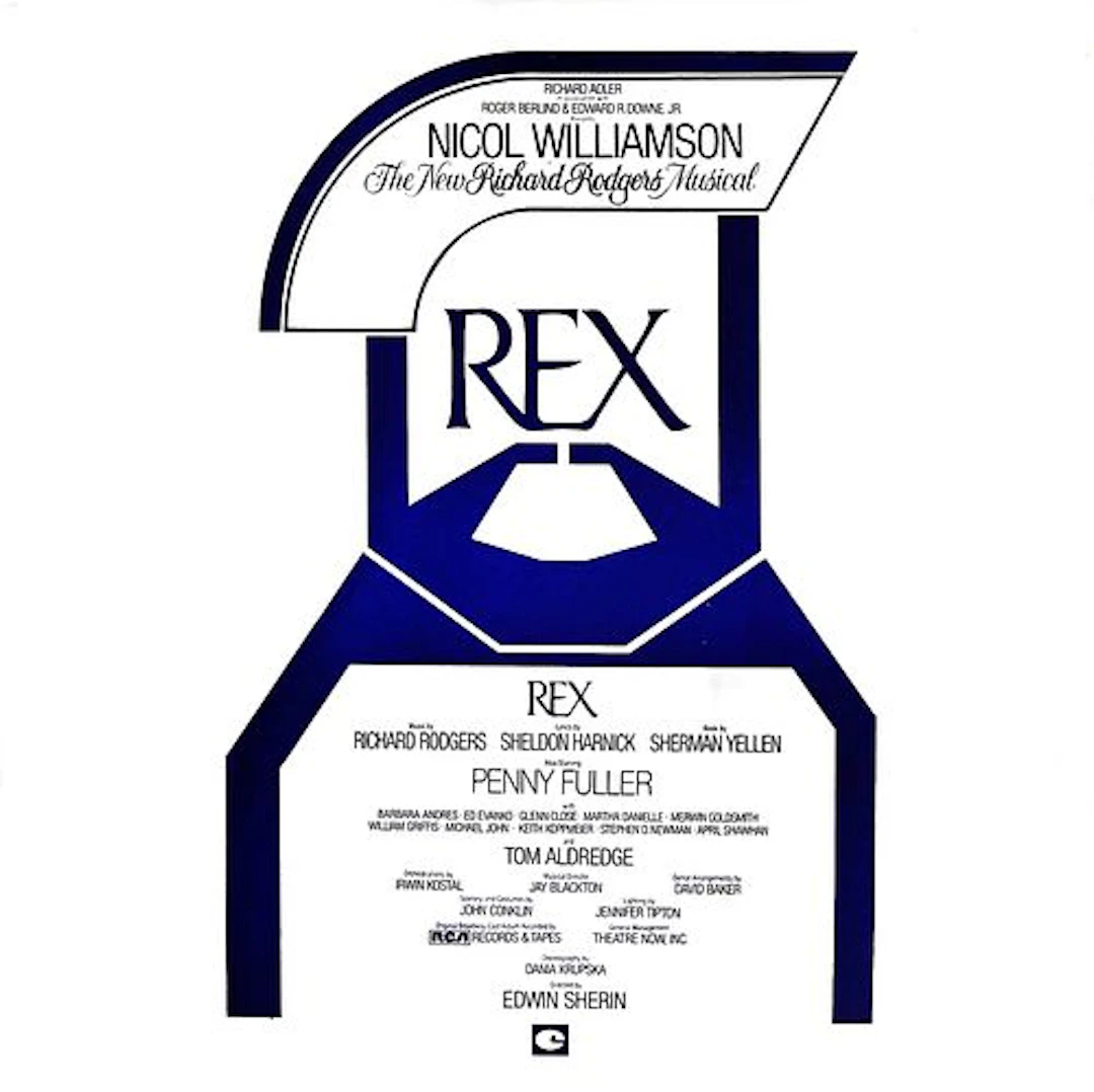 A 1976 Vinyl LP for Richard Rodgers Broadway Musical REX