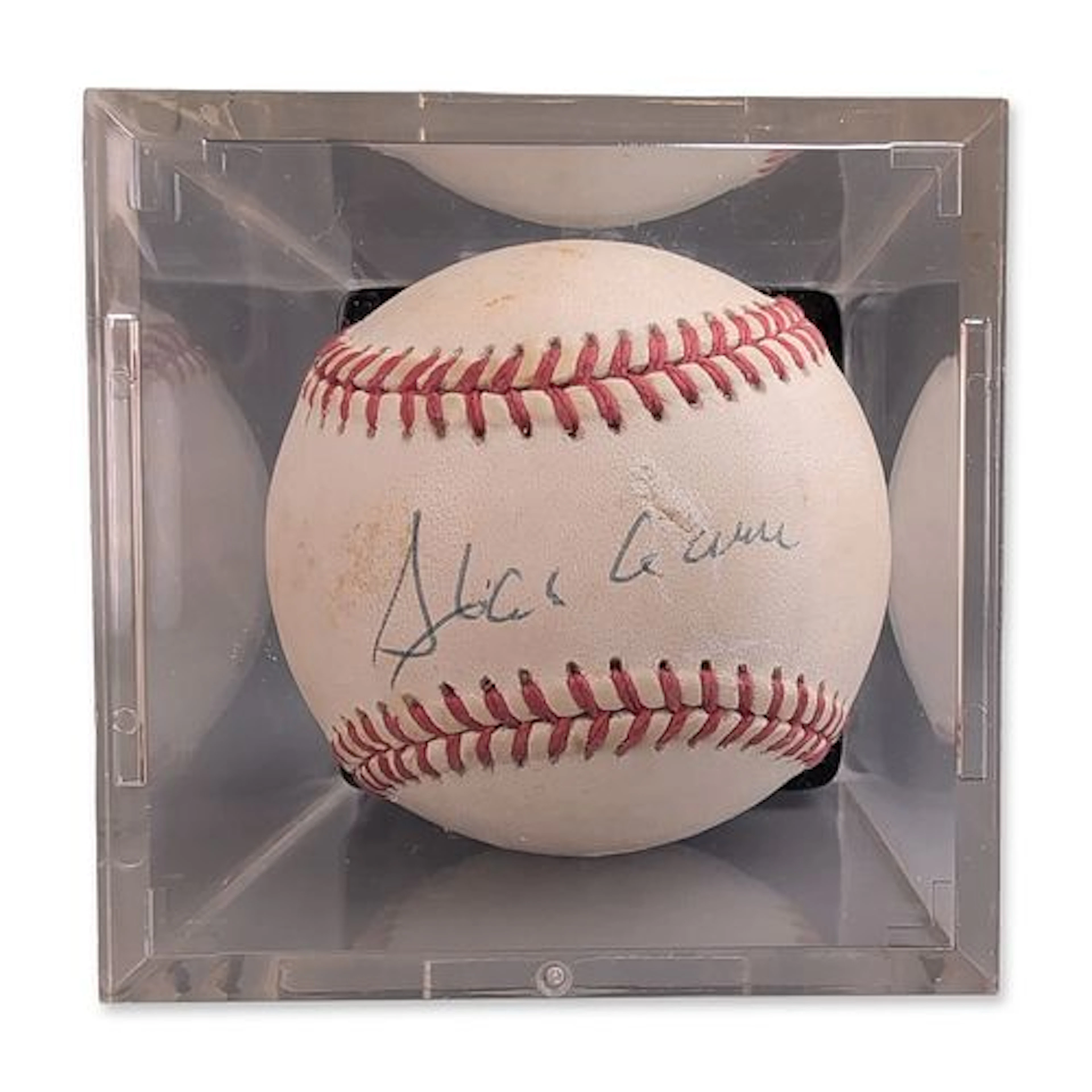 Hank Aaron Signed Official Major League Baseball