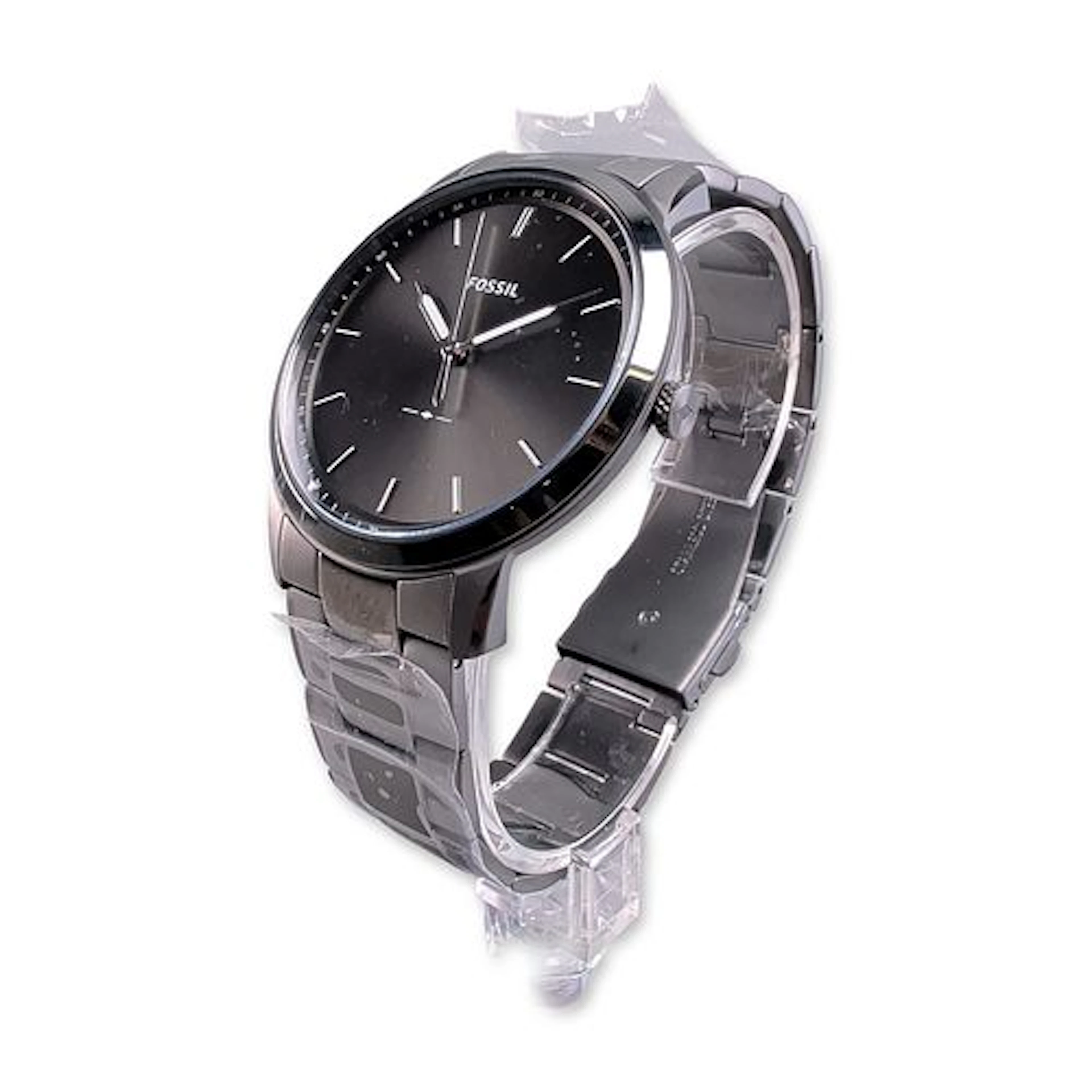 Fossil The Minimalist Three-Hand Smoke Stainless Steel Watch