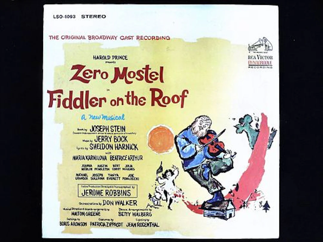 The Original Broadway Cast Recording of Fiddler on the Roof starring