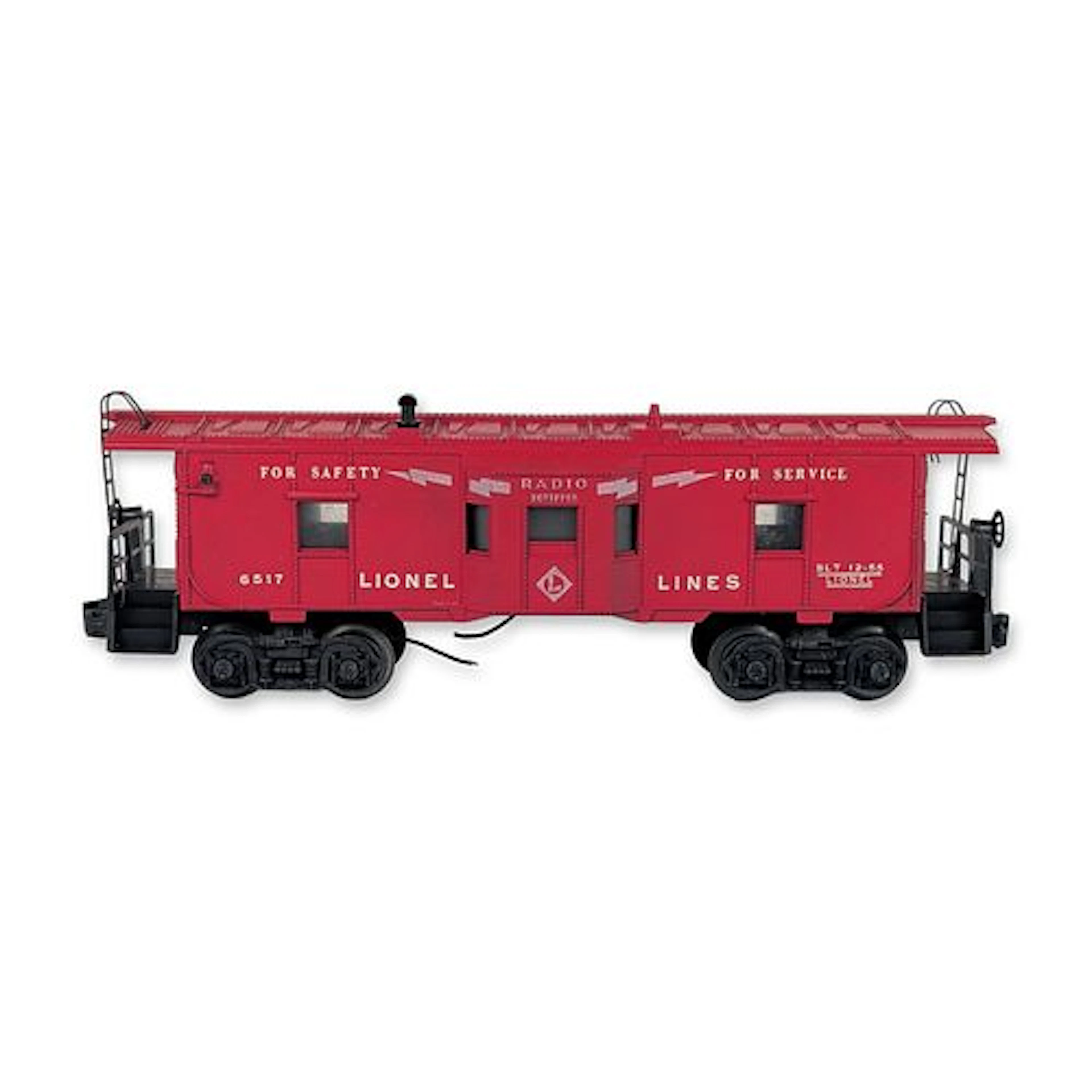 Lionel Postwar 6517 Illuminated Bay Window Caboose