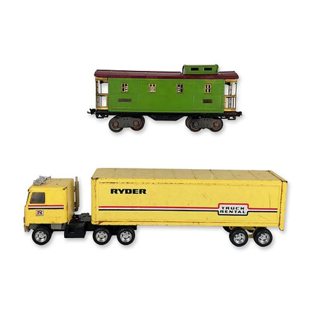 Two Lionel and Ryder Transport Toys