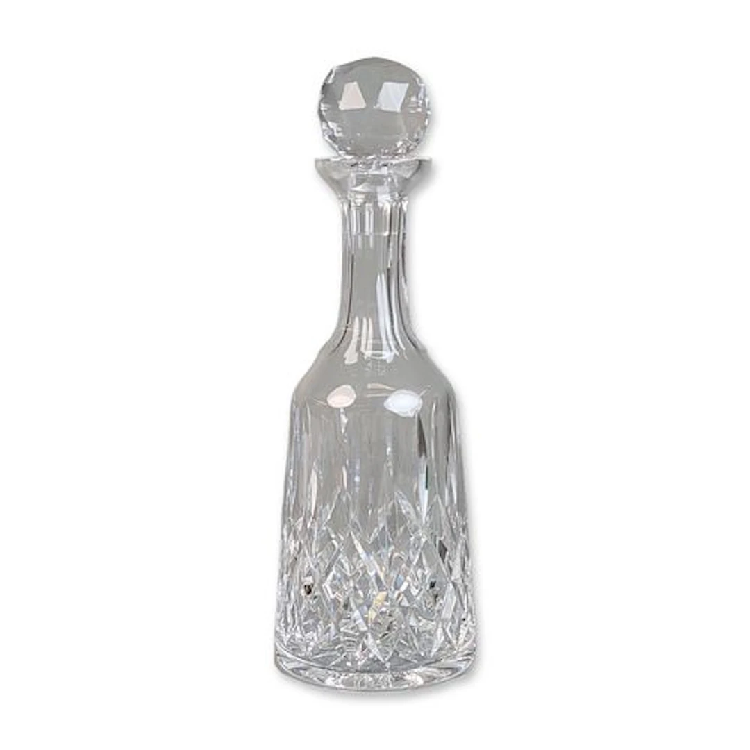 Waterford Cut Crystal Wine Decanter, Lismore