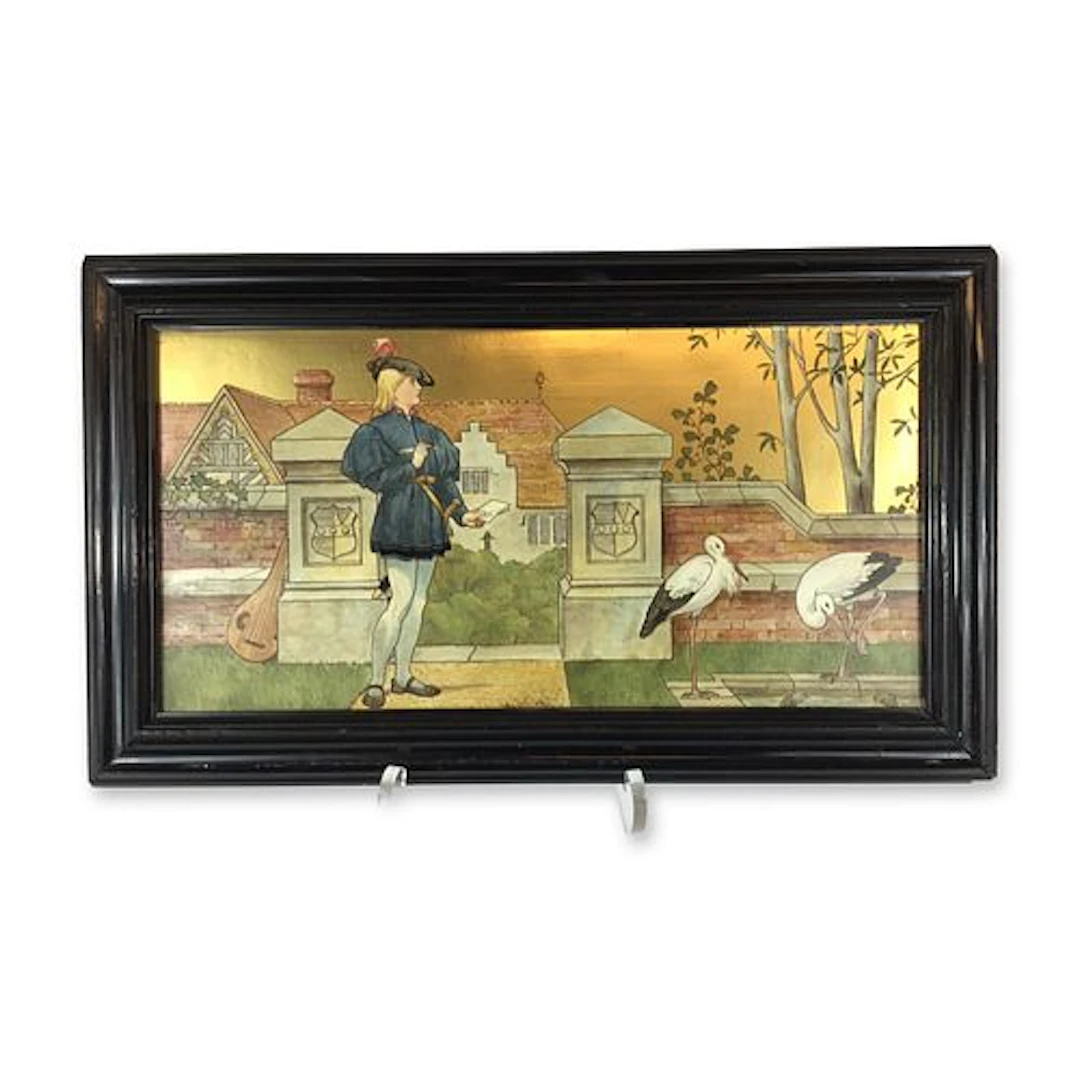 Minton's Art-Pottery Studio Henry Stacy, The Lover from The Seven