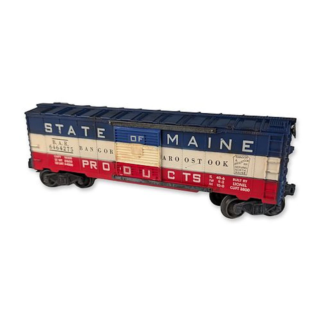 Lionel Postwar 6464-275 State of Maine Boxcar