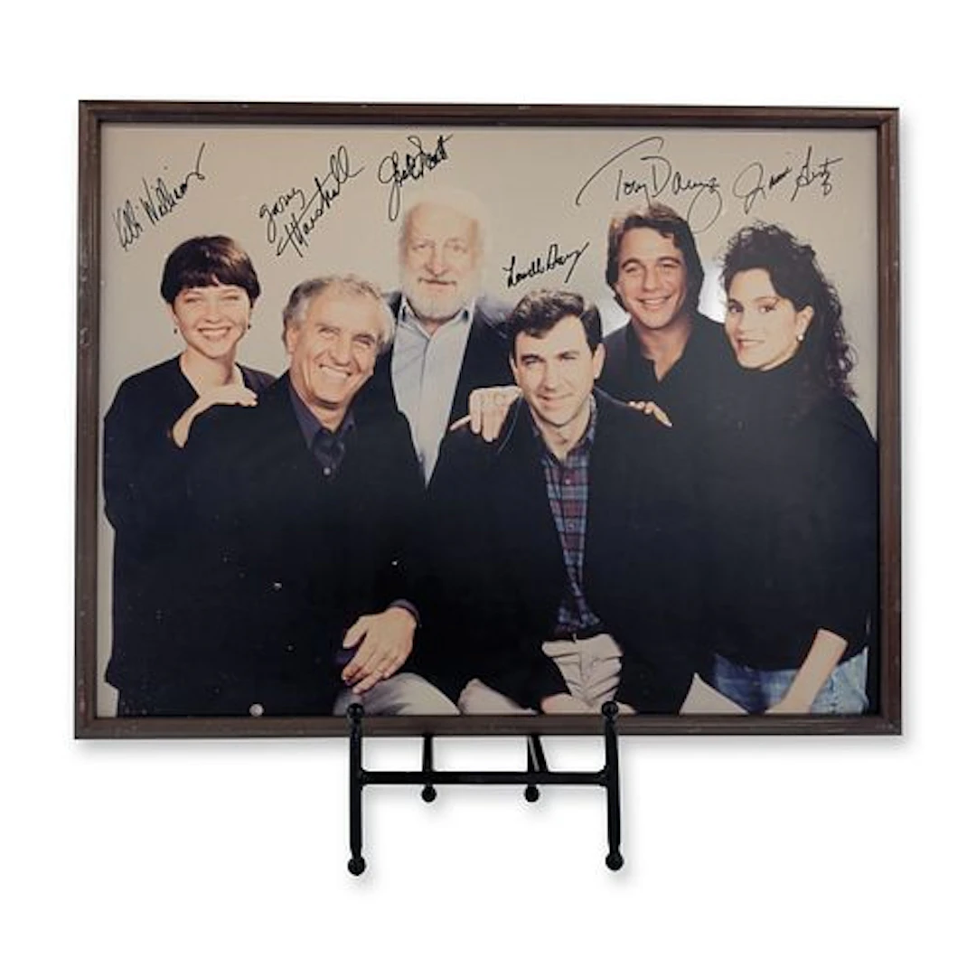 Wrong Turn at Lungfish Autographed Cast Board Mounted Print