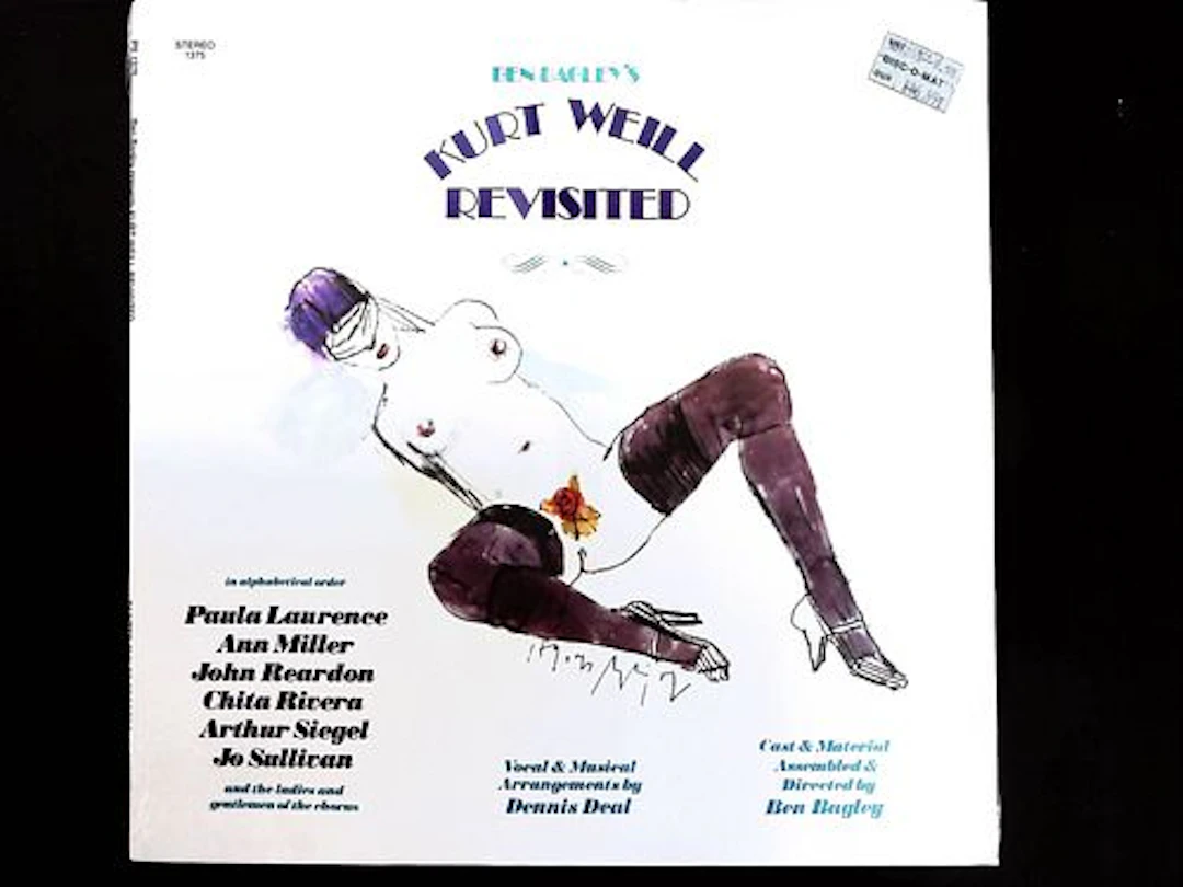 Ben Bagley's Kurt Weill Revisited Vinyl Album, Painted Smiles Records