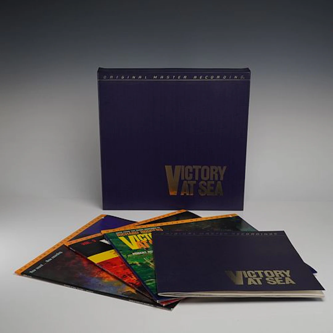 Richard Rodgers Robert Russell Bennett Victory At Sea 3-LP Vinyl Record Set