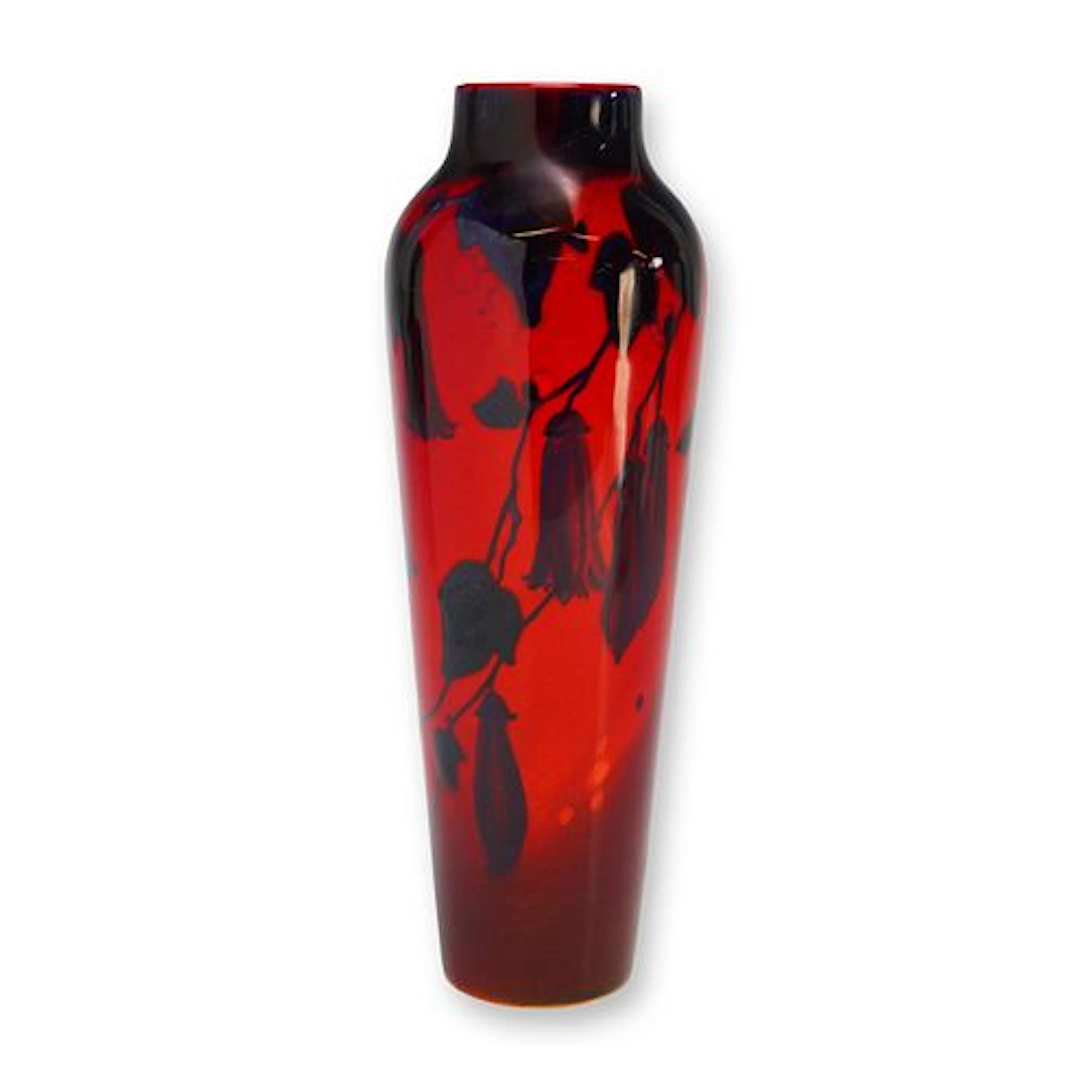Royal Doulton by Charles Noke and Fred Moore Flambe Sung Floral Vase