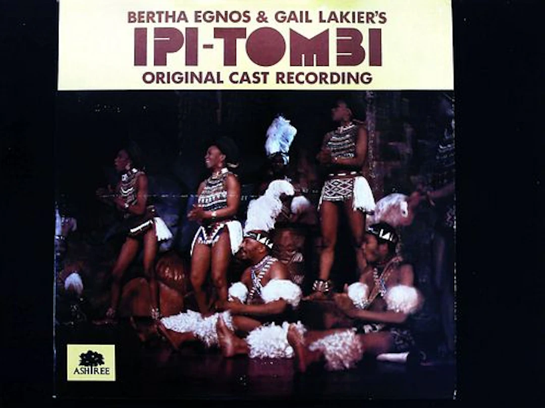 Bertha Egnos & Gail Lakier's Ipi-Tombi Original Cast Recording LP Record
