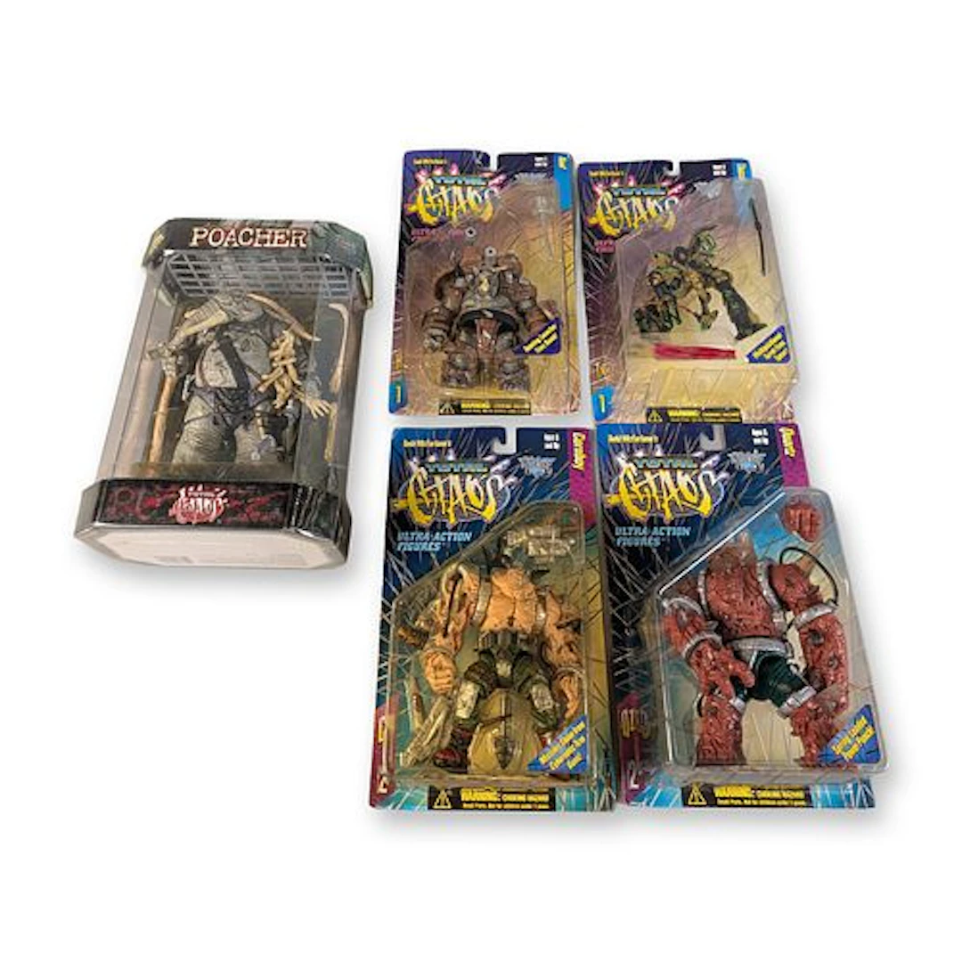 5pc McFarlane Toys Total Chaos Ultra-Action Figurines Collection