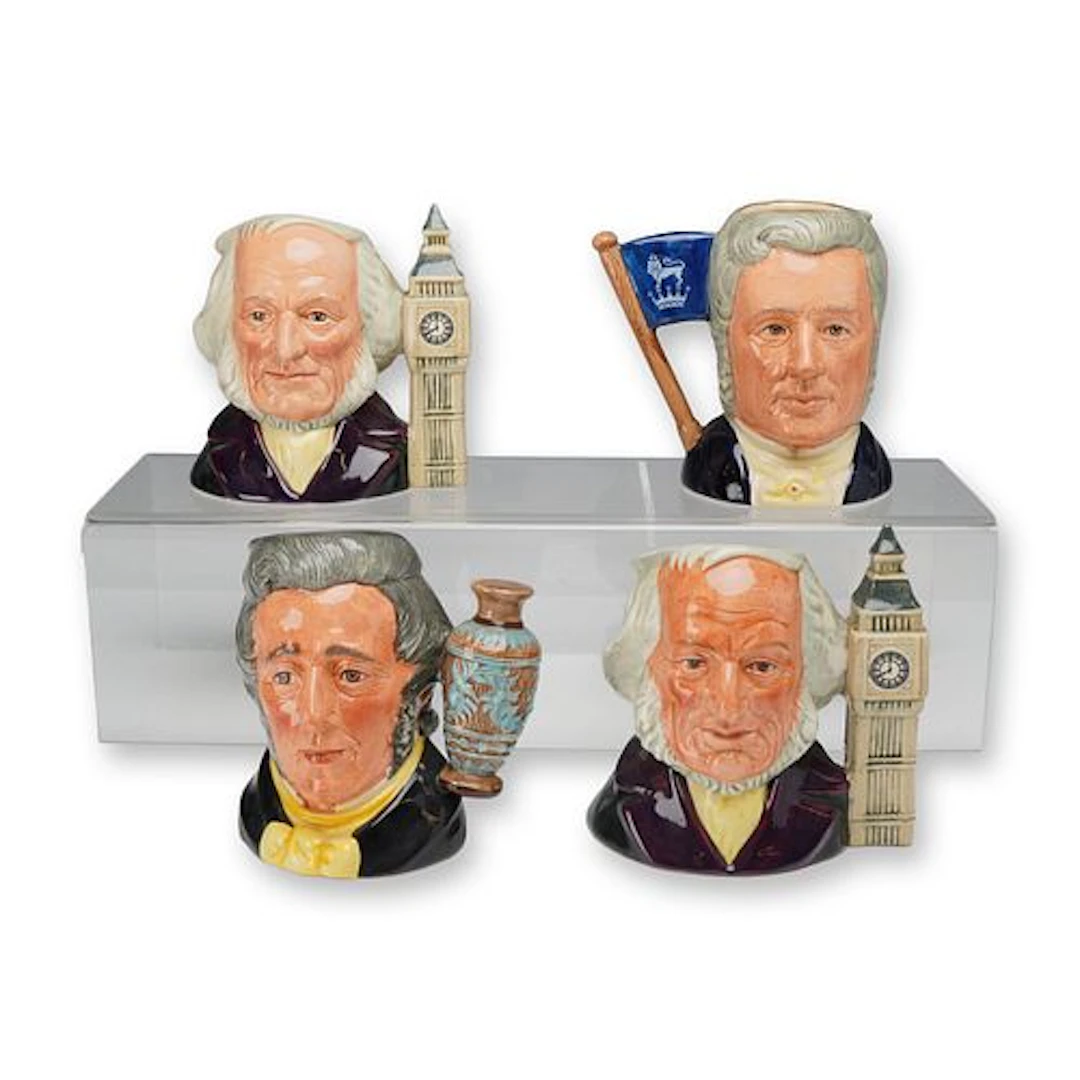 4pc Royal Doulton Collectors Club Small Character Jugs