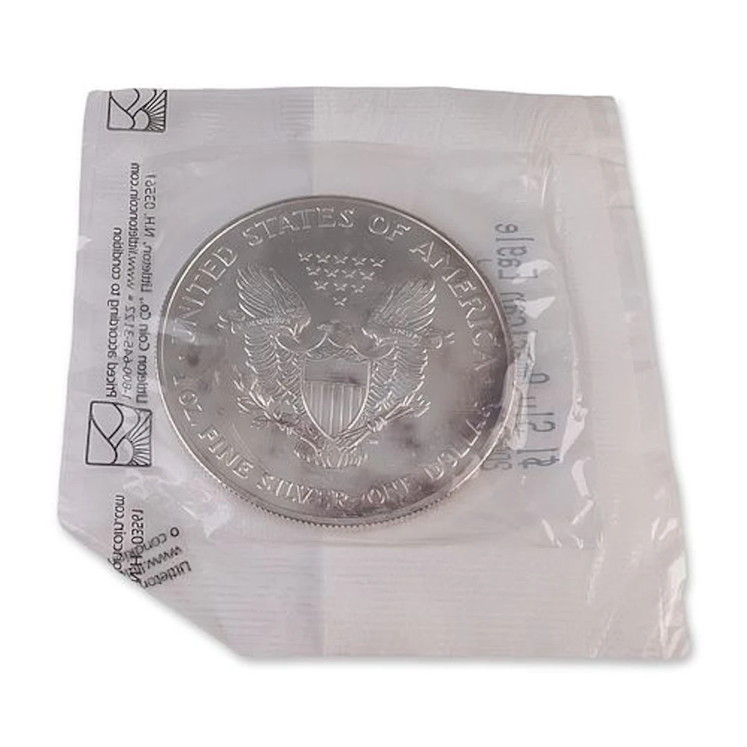 2003 US American Eagle Silver One Dollar Bullion Coin, Uncirculated