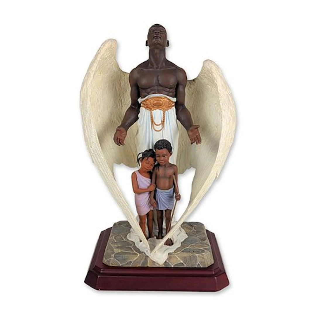 Thomas Blackshear Ebony Visions The Guardian Limited Edition Sculpture