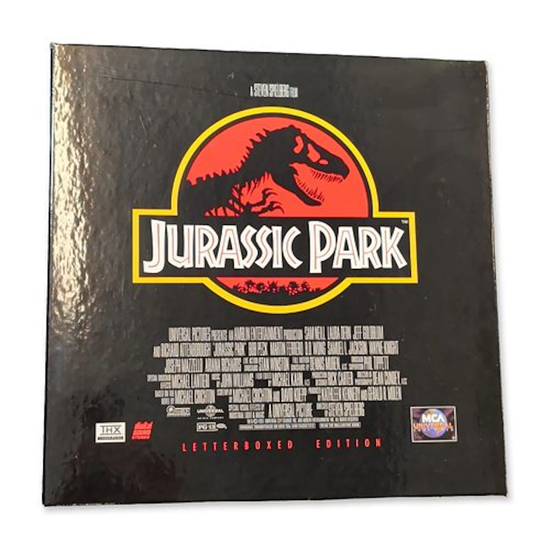 Jurassic Park Letterboxed Edition THX Laserdisc Set