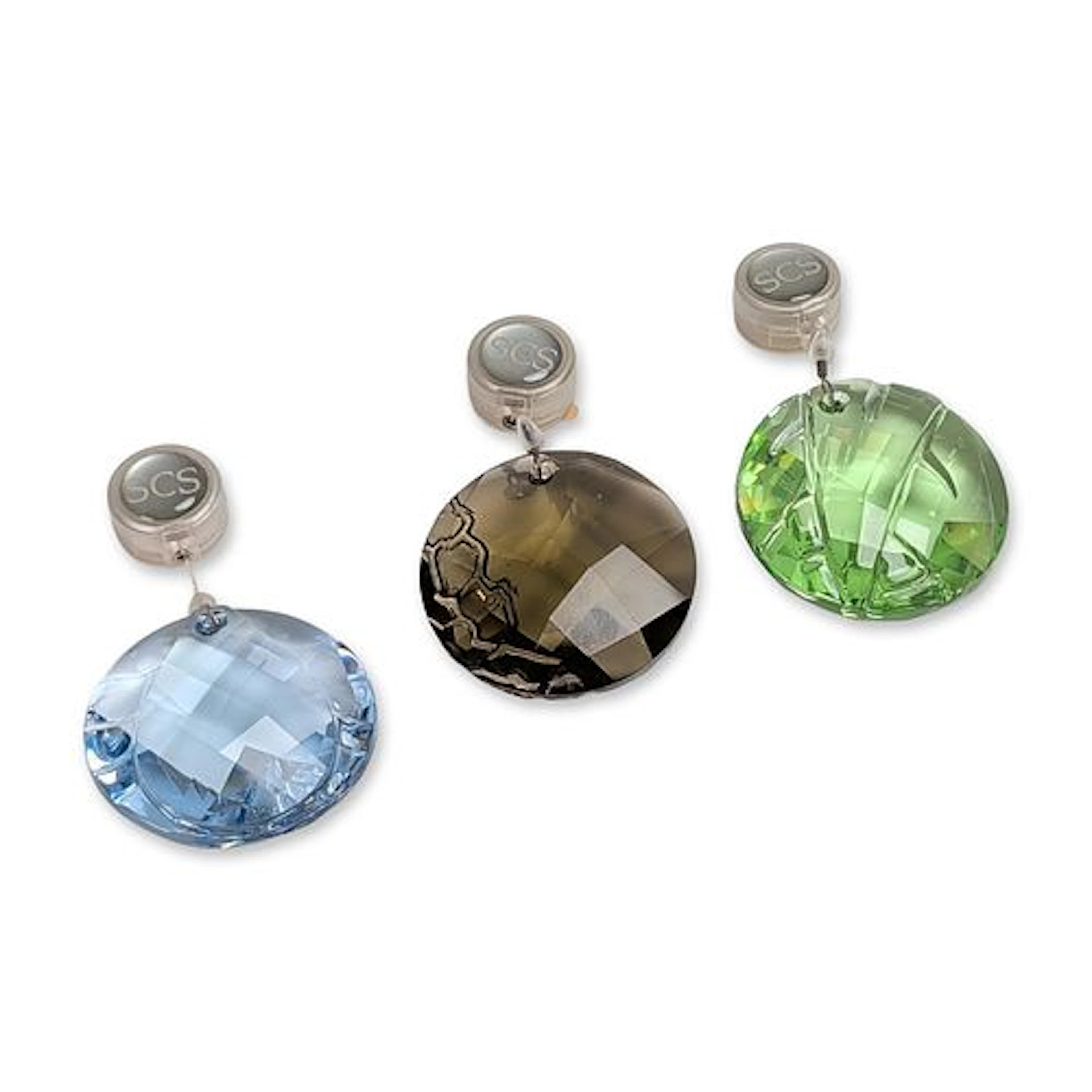 3pc Swarovski Crystal Society Endangered Wildlife Window Ornaments