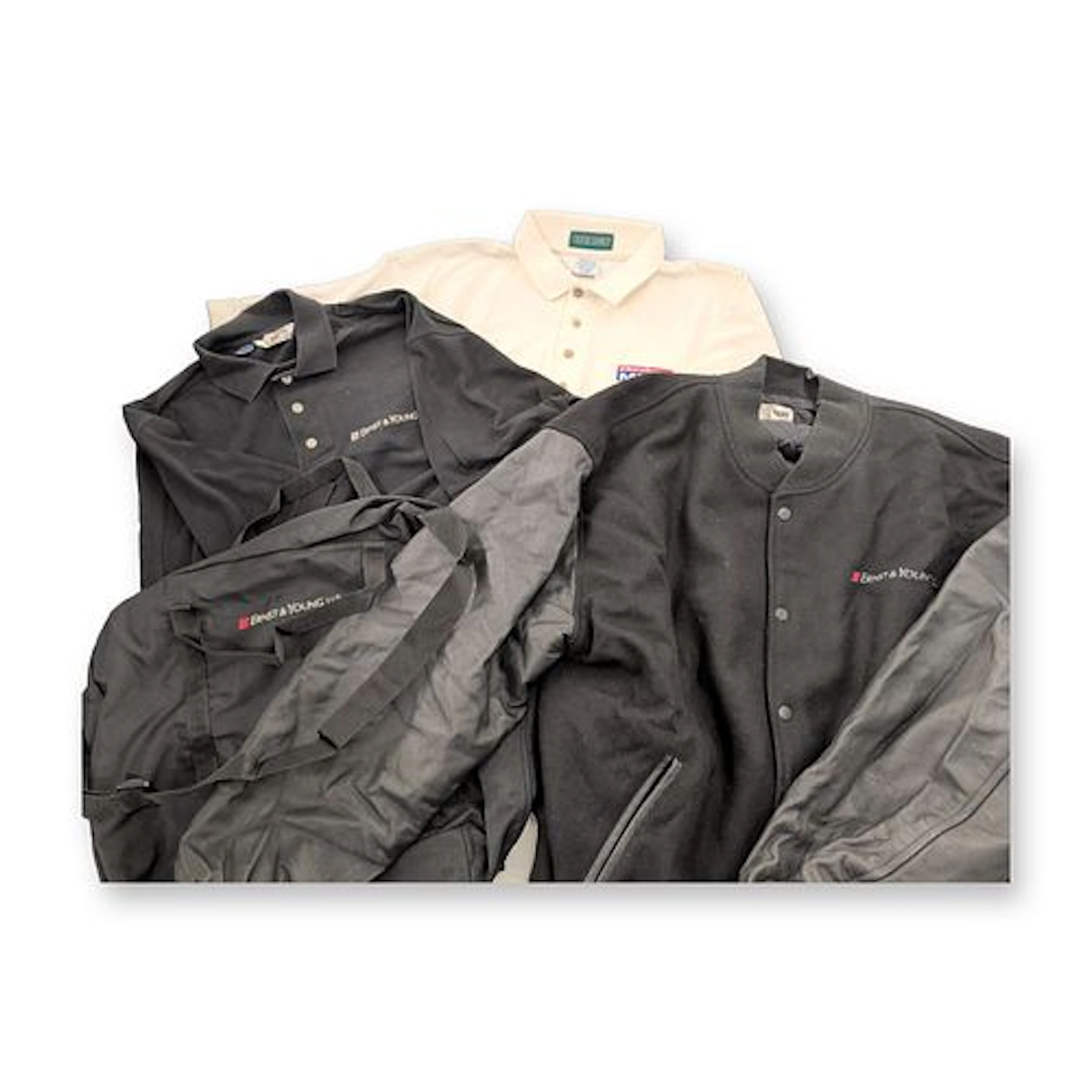4pc Ernst and Young Corporate Branded Apparel and Bag Collection