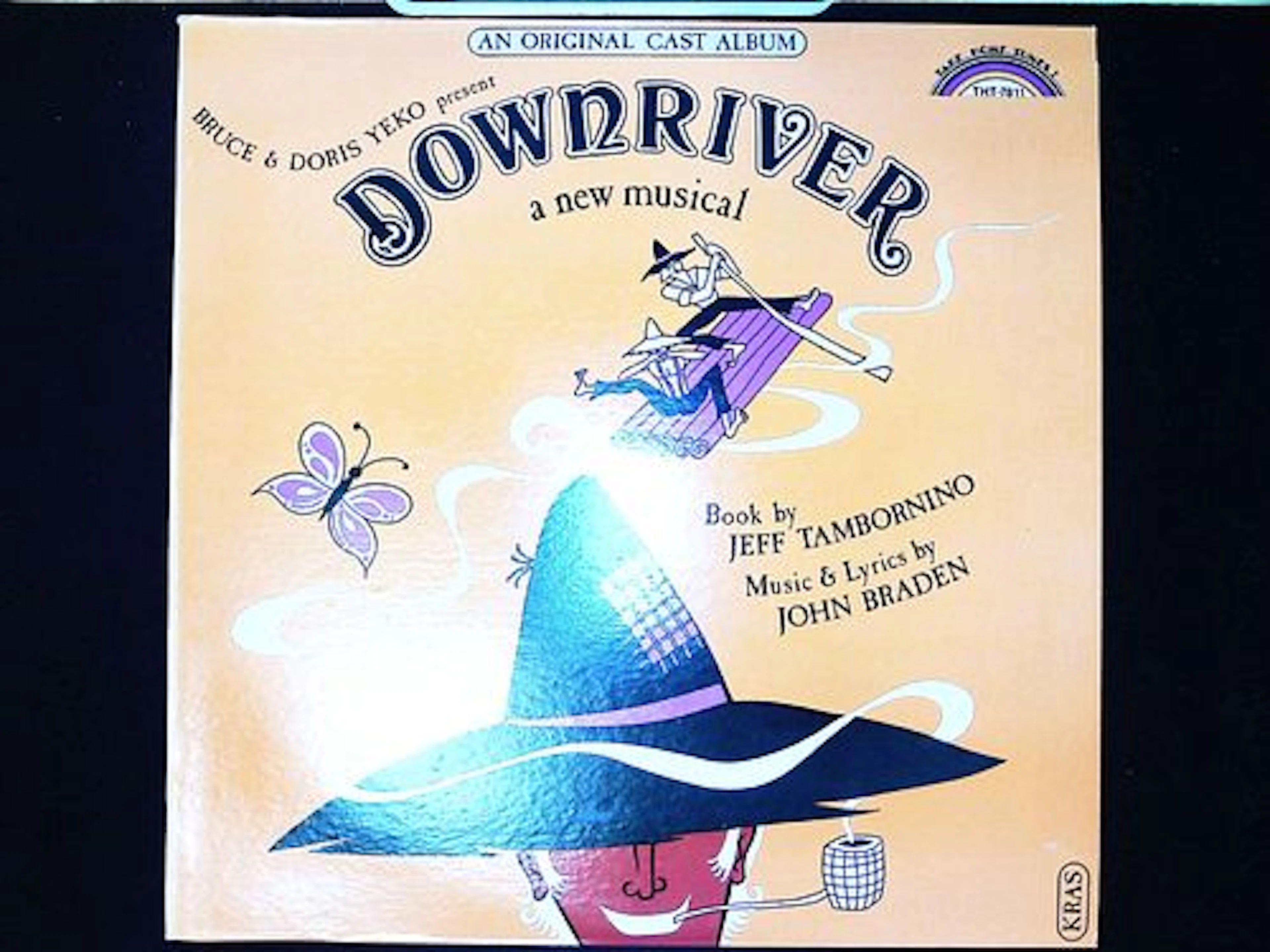 Downriver A New Musical Original Cast Album Vinyl LP Take Home Tunes THT-7811