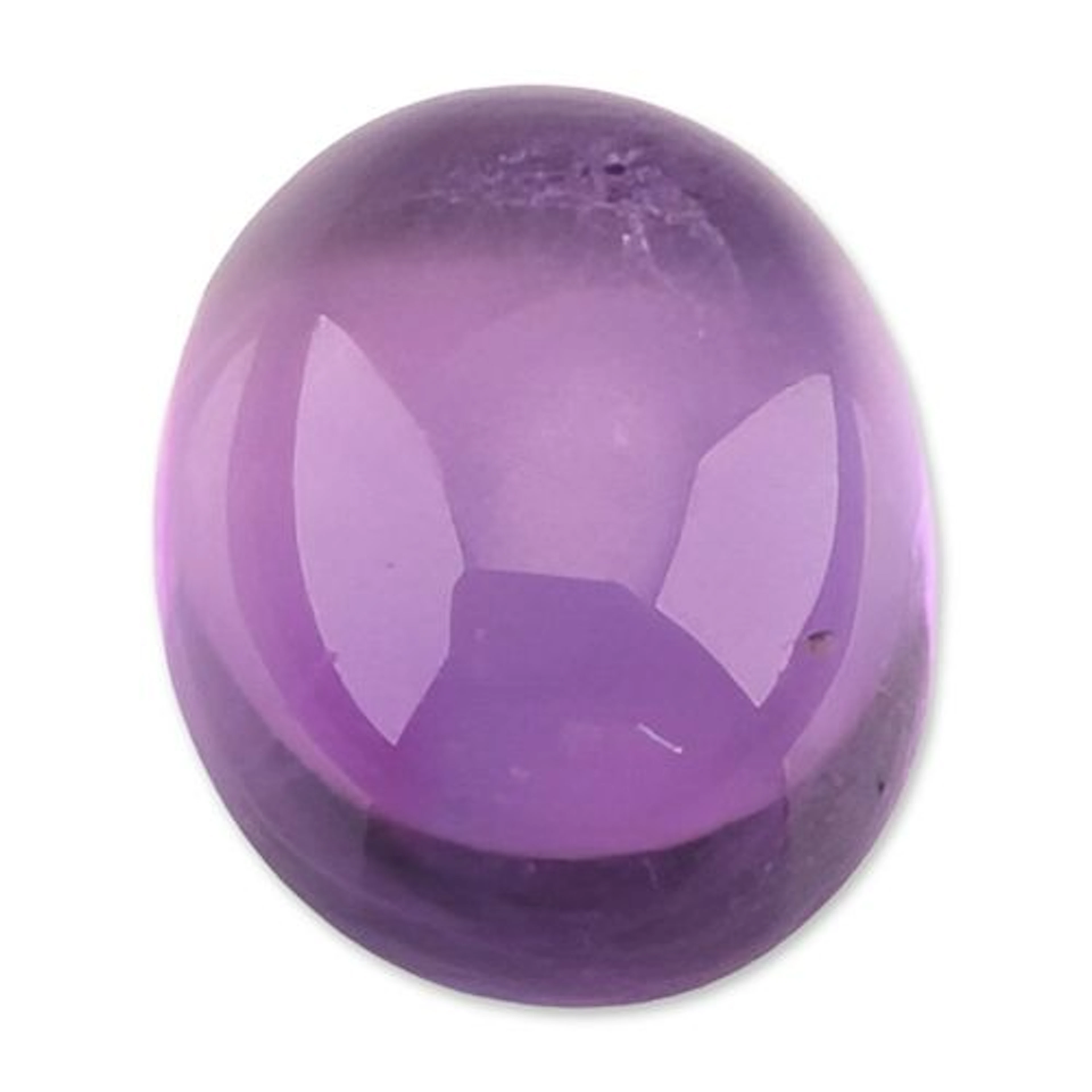 Natural Purple Amethyst Oval Cabochon
