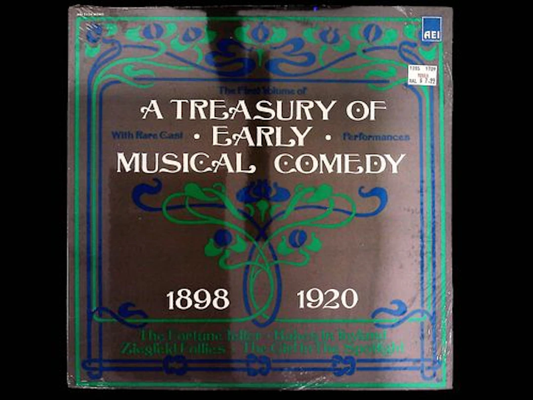 AEI Treasury of Early Musical Comedy Volume One Sealed Vinyl LP