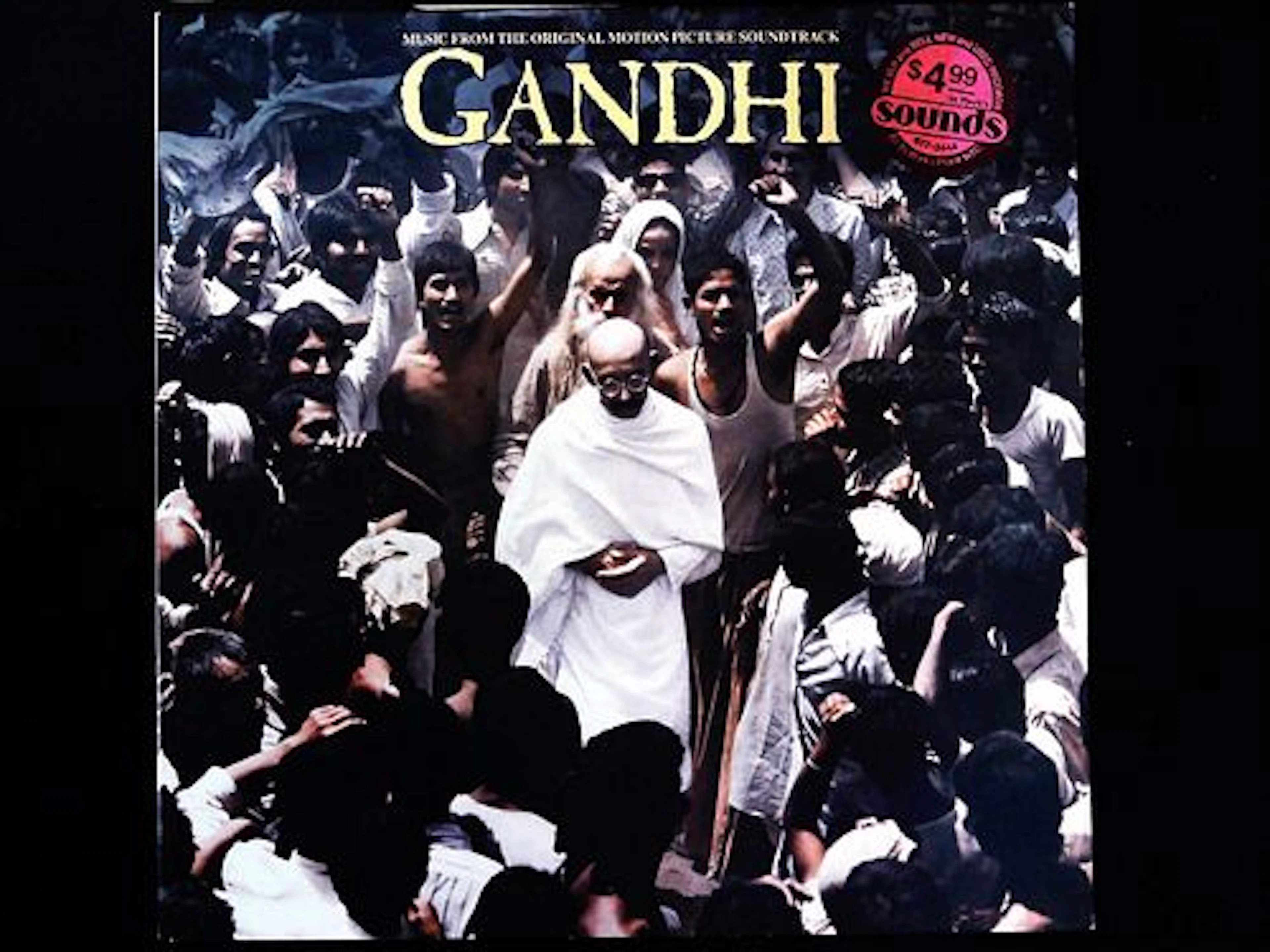 Gandhi Original Motion Picture Soundtrack LP
