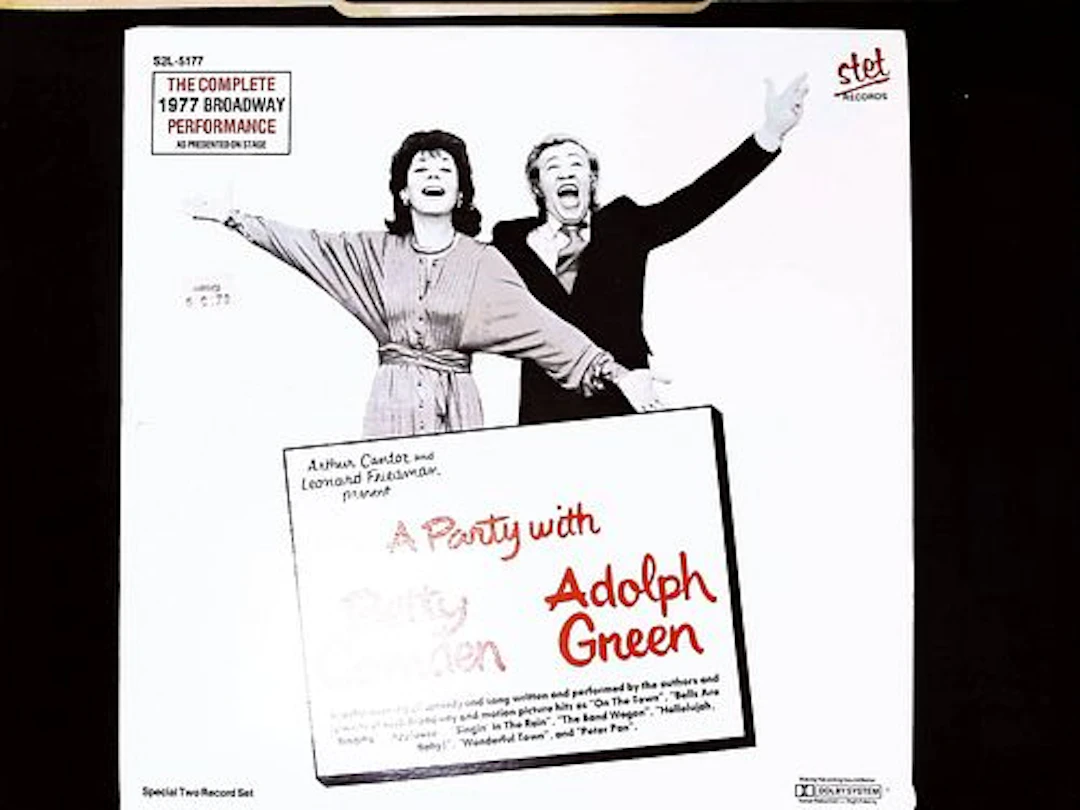 A Party with Betty Comden and Adolph Green Stet Records Two Record