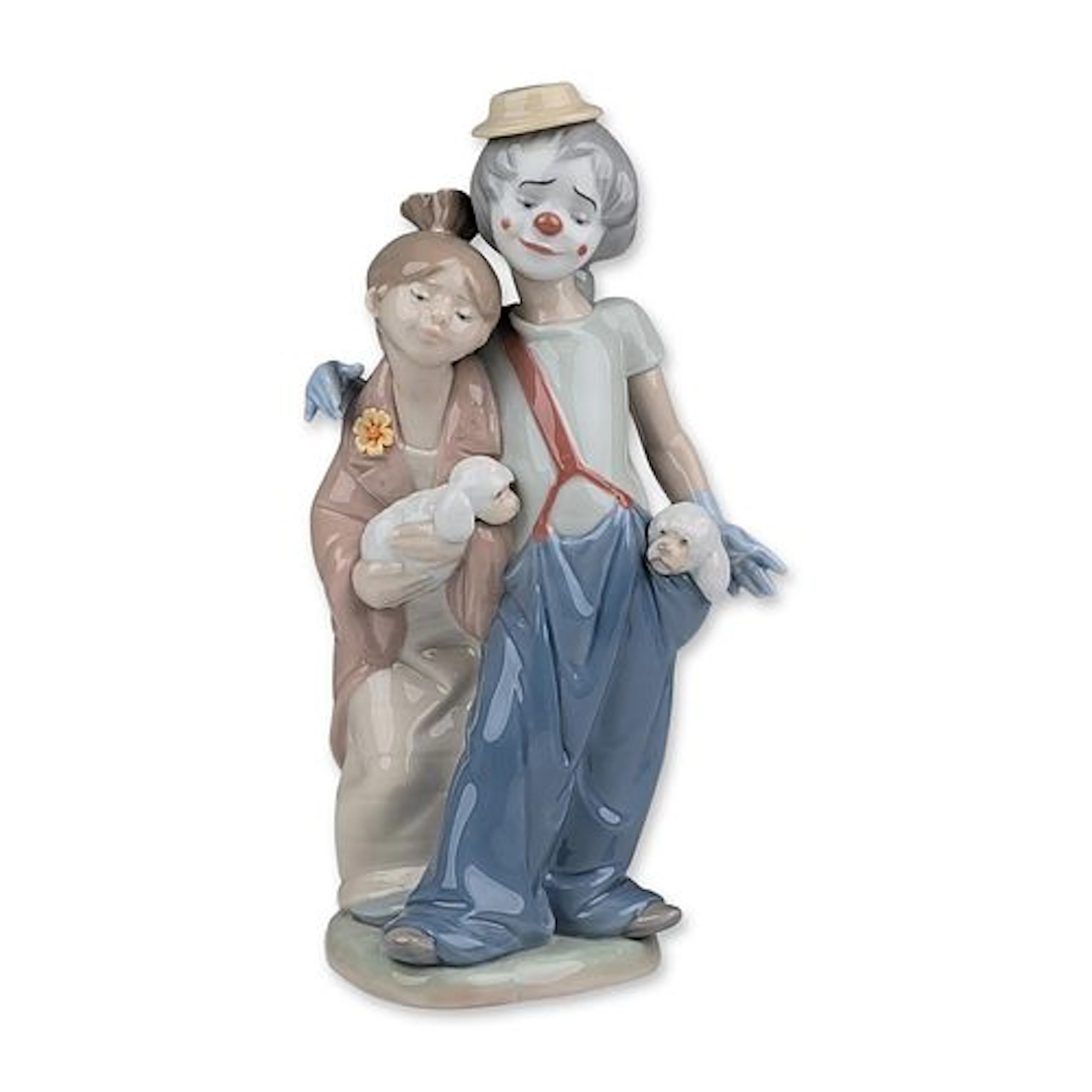 Lladro Pals Forever Porcelain Figurine 7686