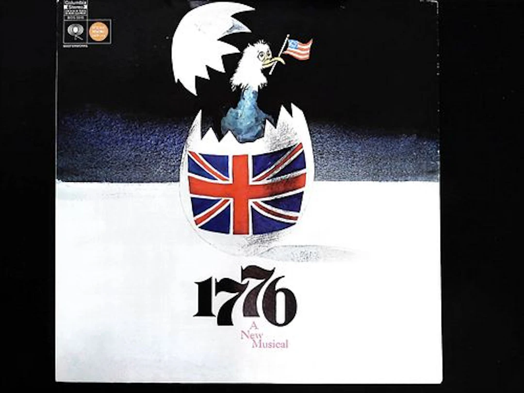 Original Broadway Cast Recording 1776 Columbia Masterworks LP BOS 3310