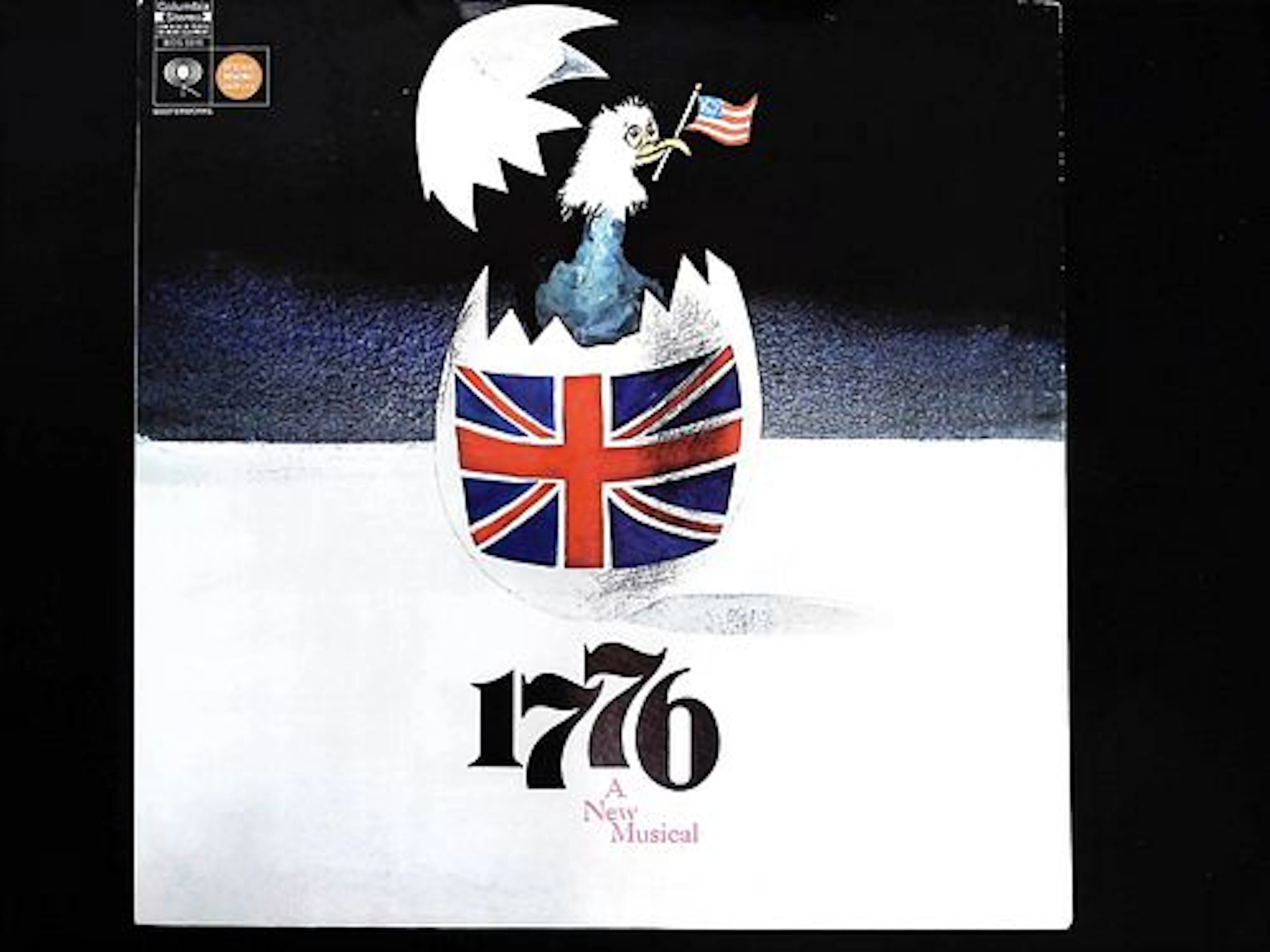 Original Broadway Cast Recording 1776 Columbia Masterworks LP BOS 3310
