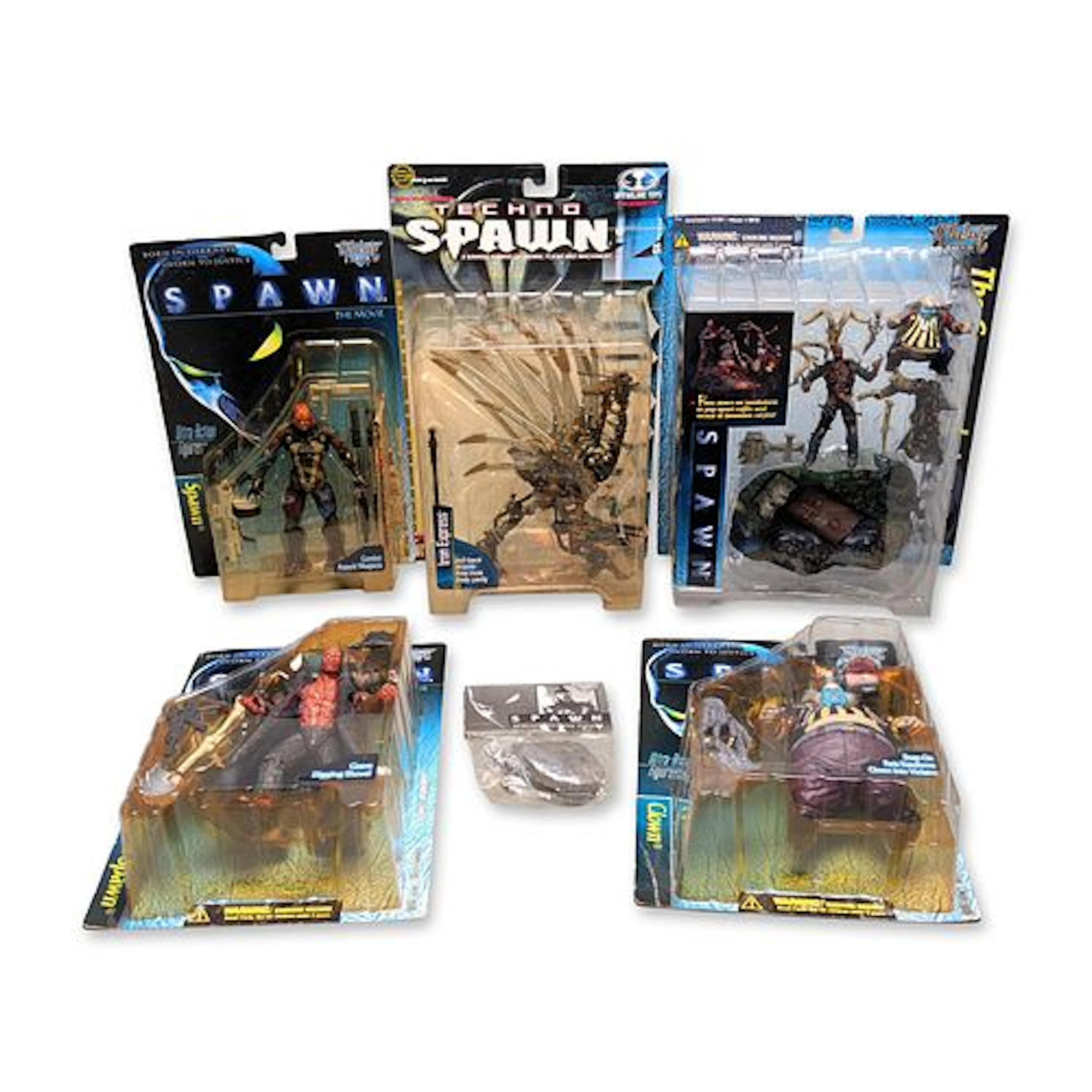 McFarlane Toys Spawn the Movie and Techno Spawn Action Figurines