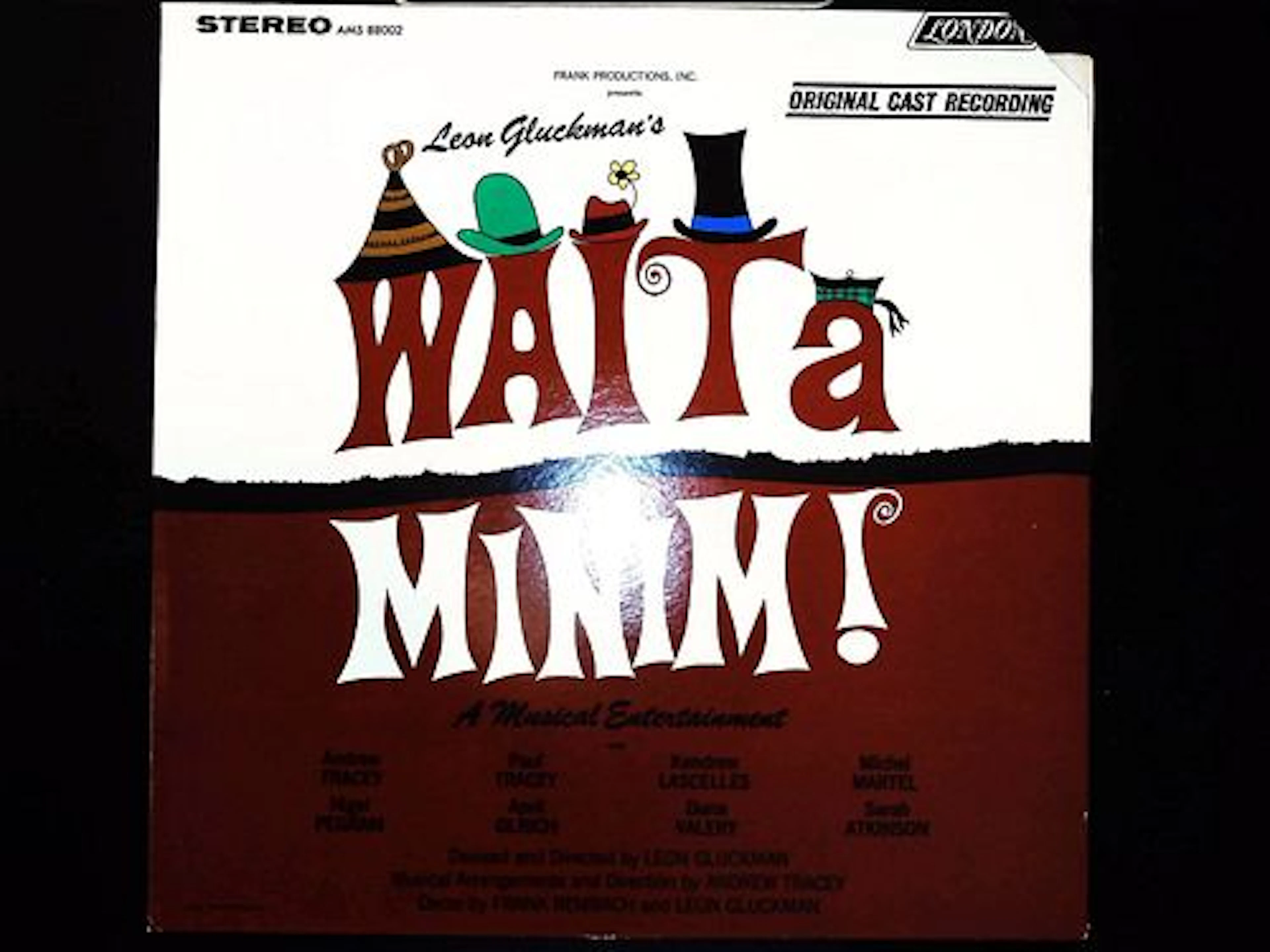Leon Gluckman's Wait a Minim! Original Broadway Cast Recording Vinyl