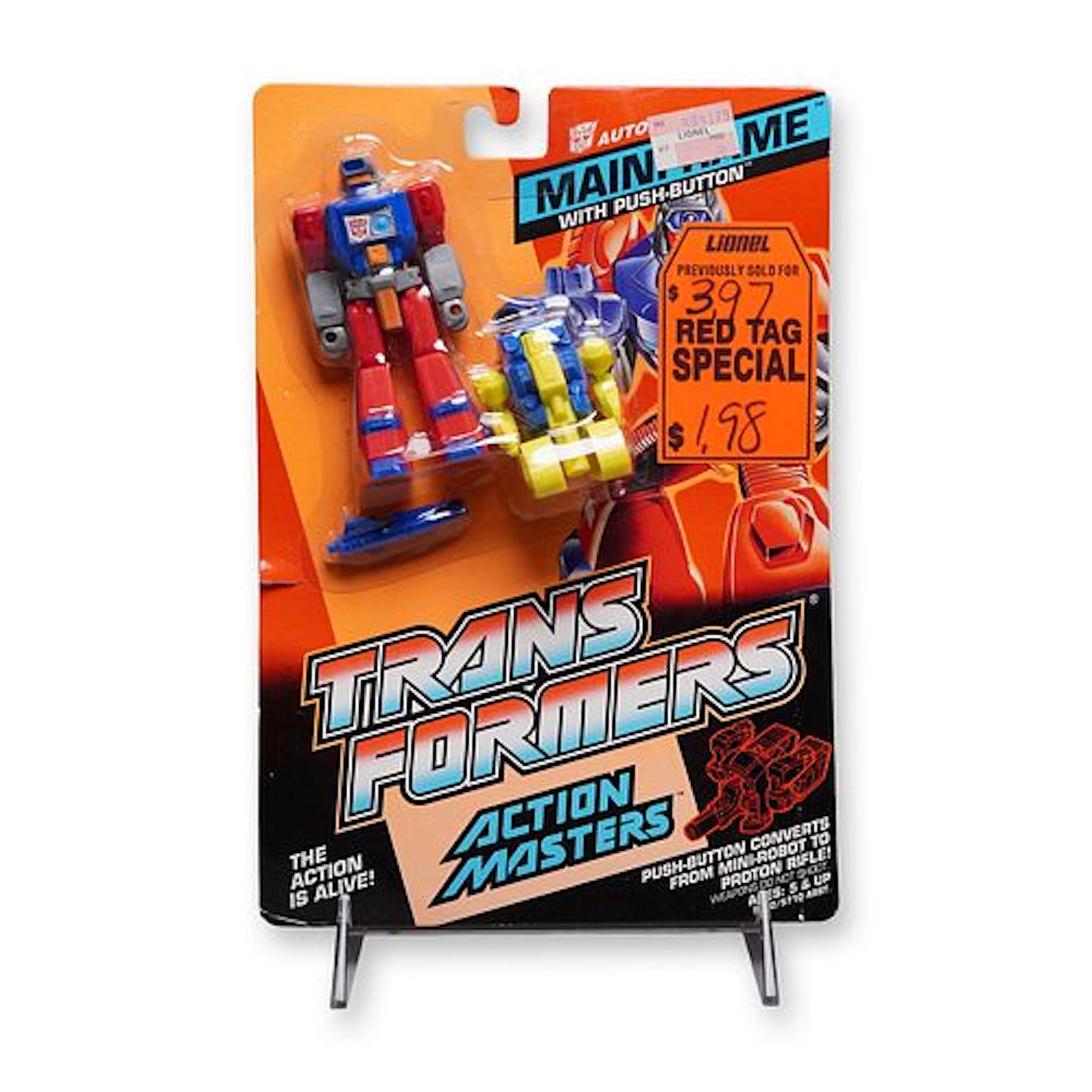 Hasbro Transformers Action Masters Mainframe Carded Action Figurine