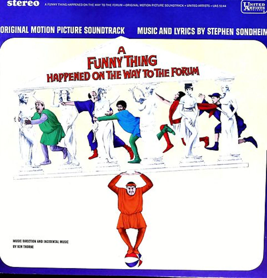 A Funny Thing Happened - Soundtrack LP Record, Sondheim