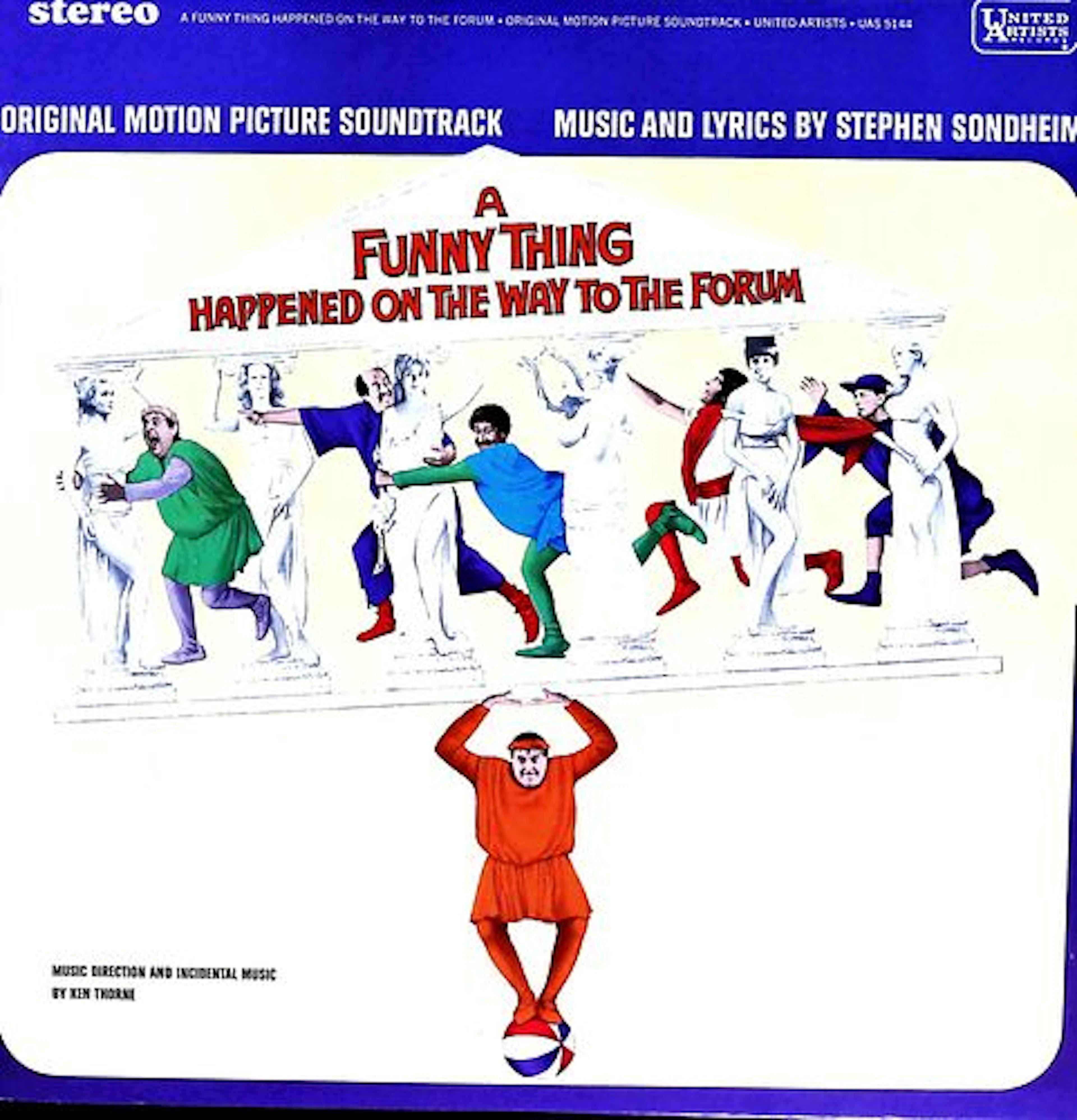 A Funny Thing Happened - Soundtrack LP Record, Sondheim