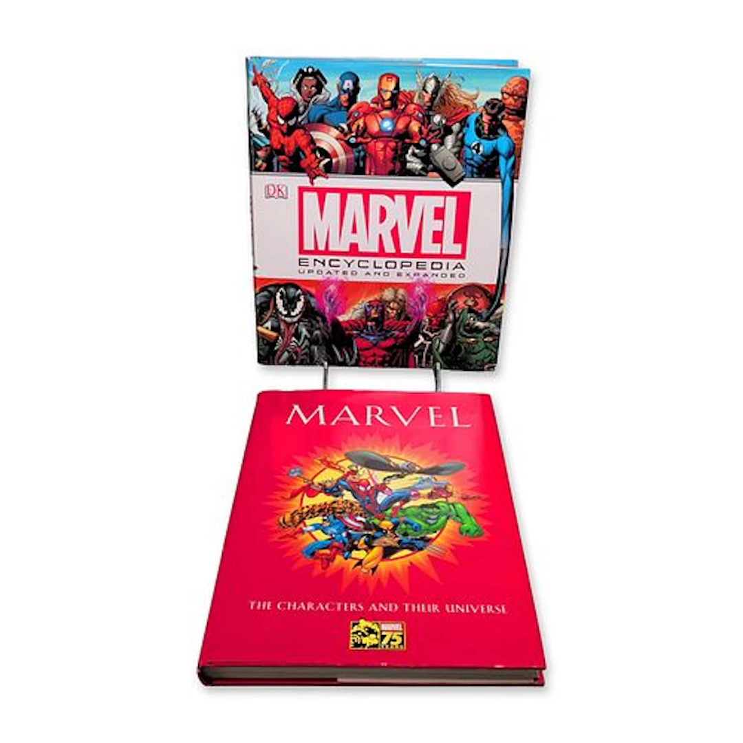 Marvel Comics Reference Books Pair (DJ)