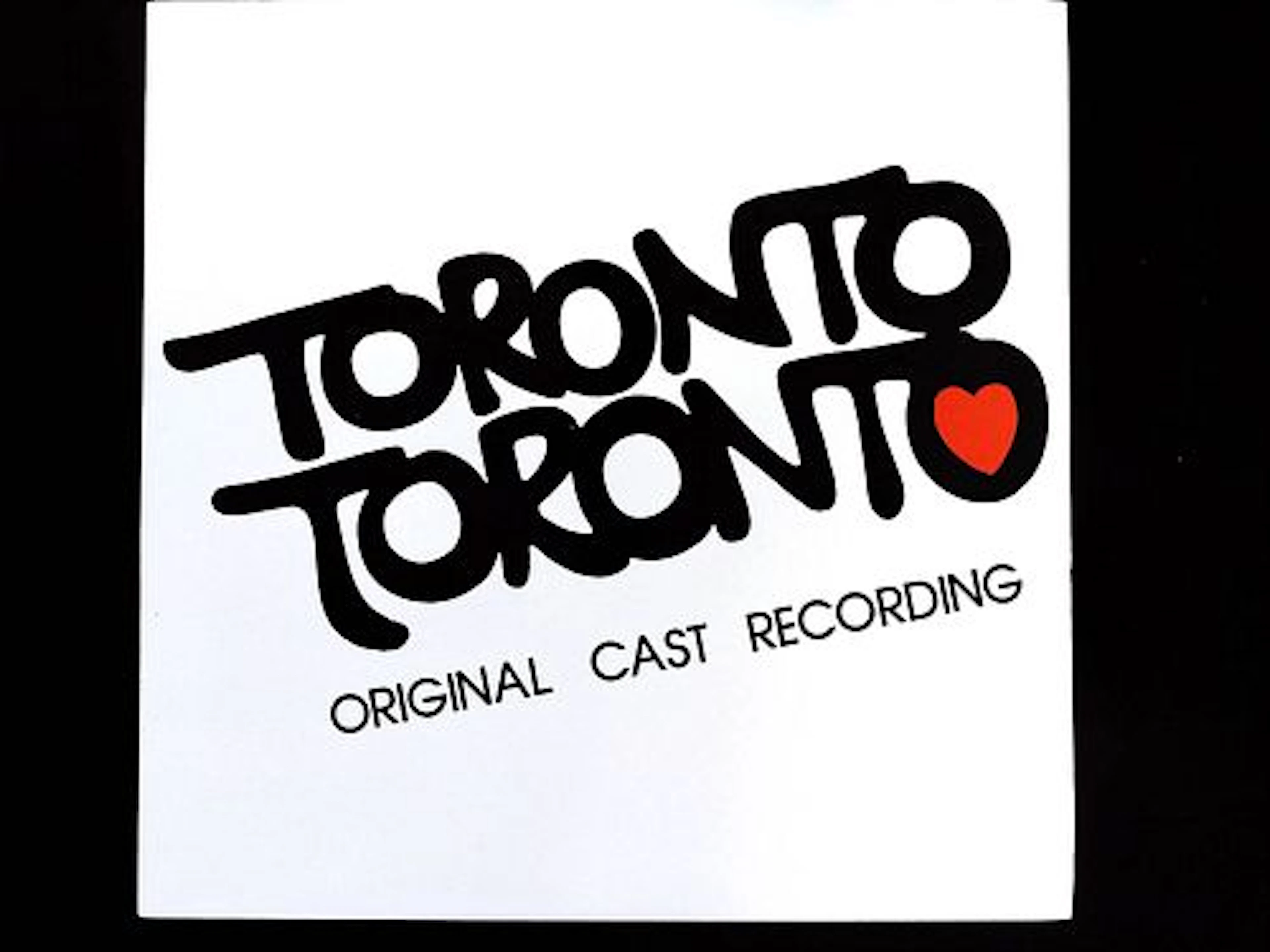 Toronto Toronto Original Cast LP